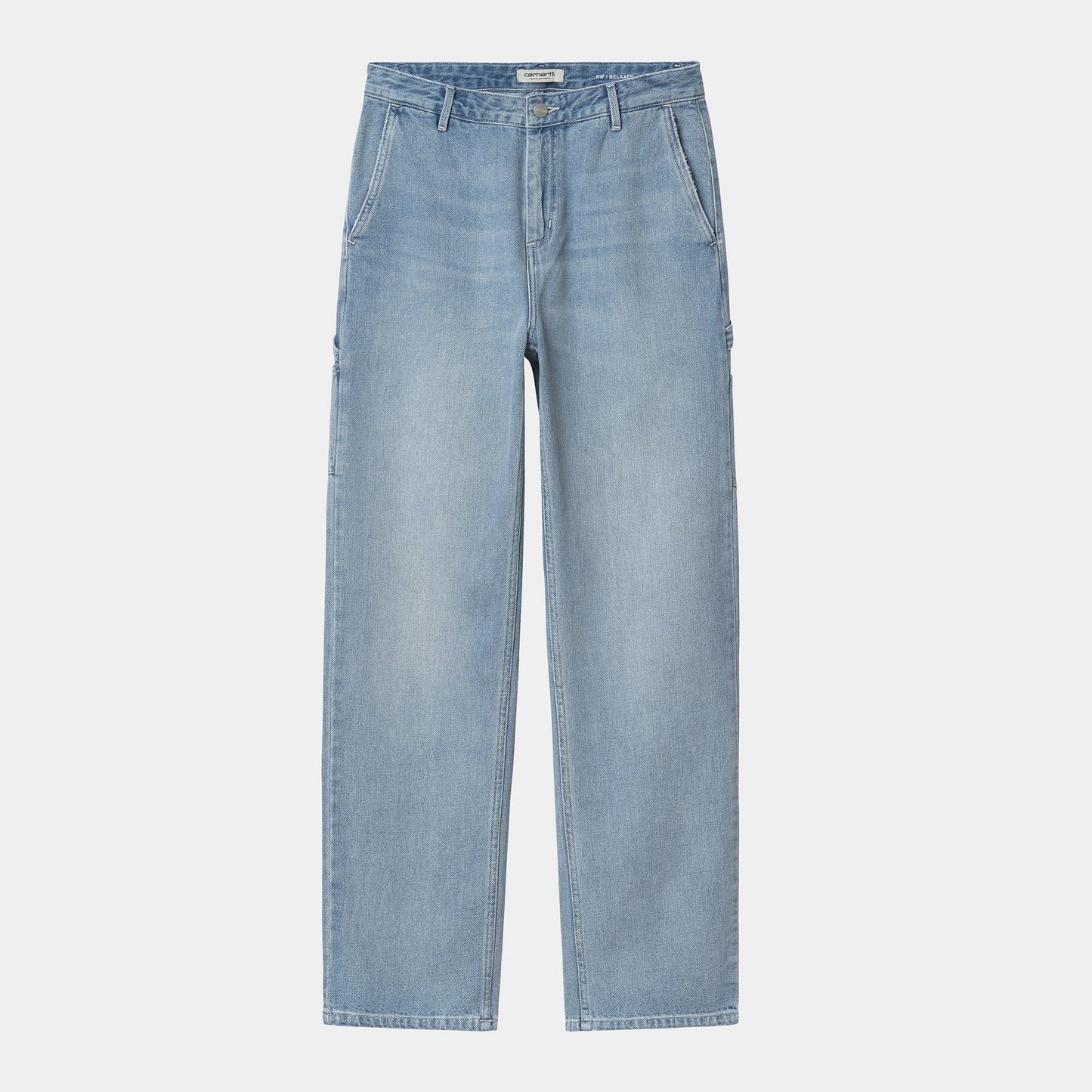 W' Pierce Pant, Straight - Blue (Light Stone Washed)