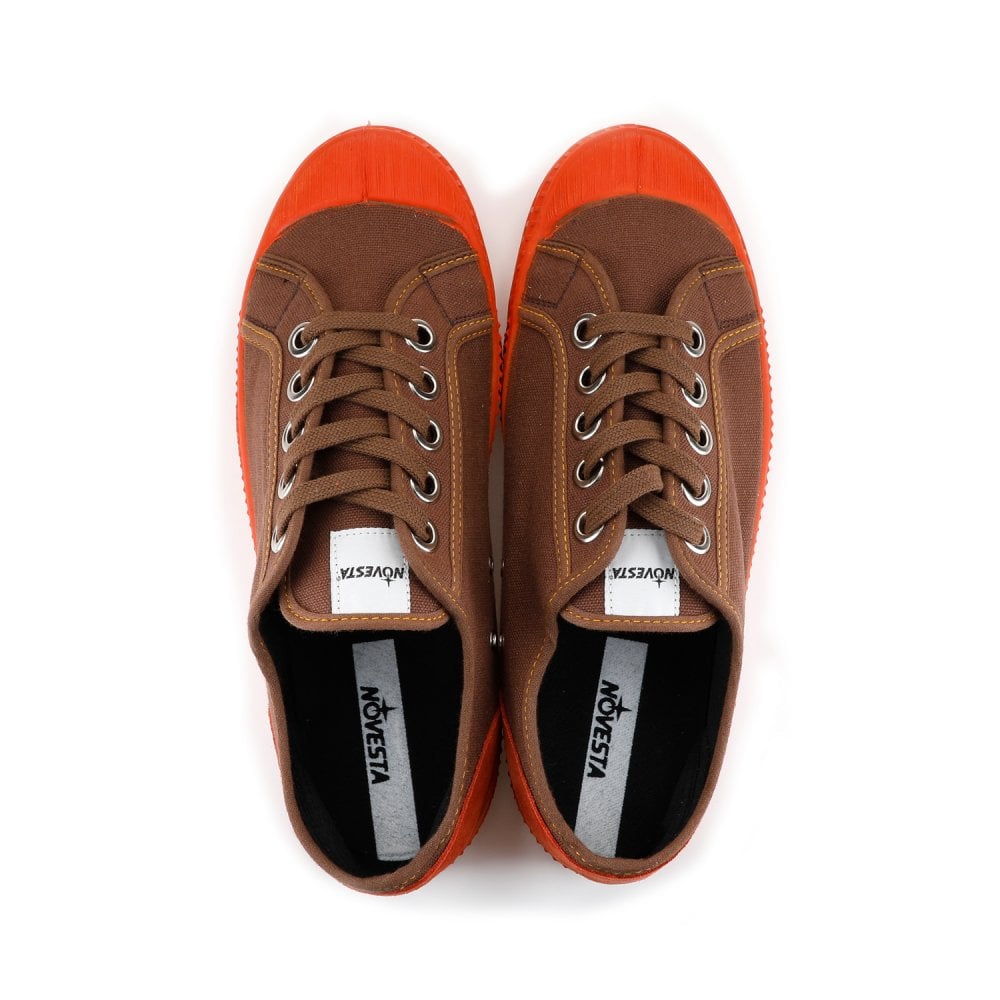 Star Master Canvas X Suede - Brown / Orange