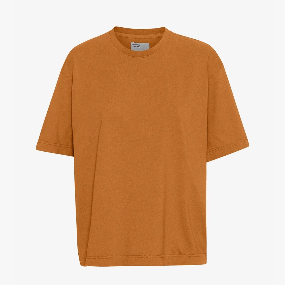 Oversized Organic Tee - Ginger Brown