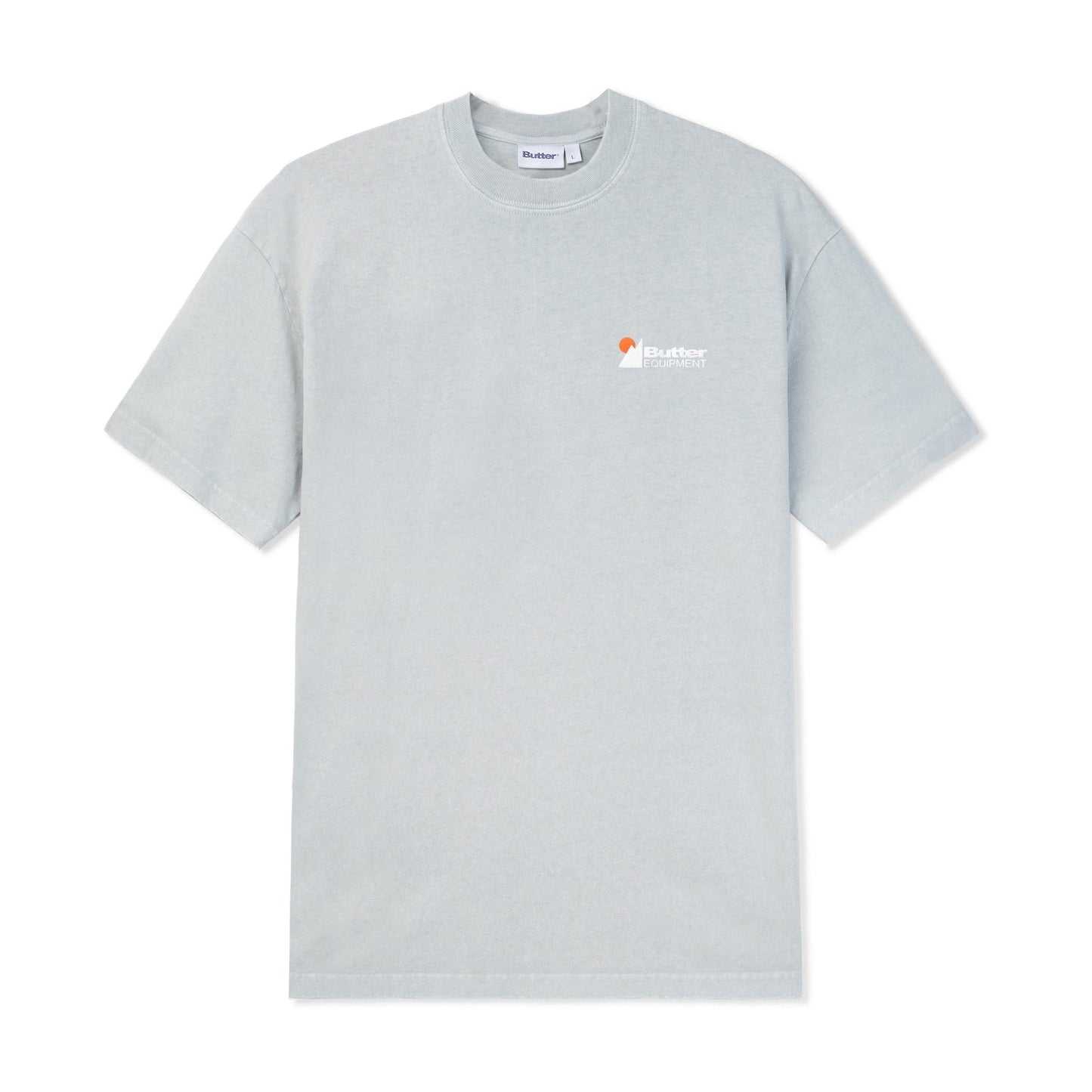 Distressed Pigment Dye Tee - Pacific