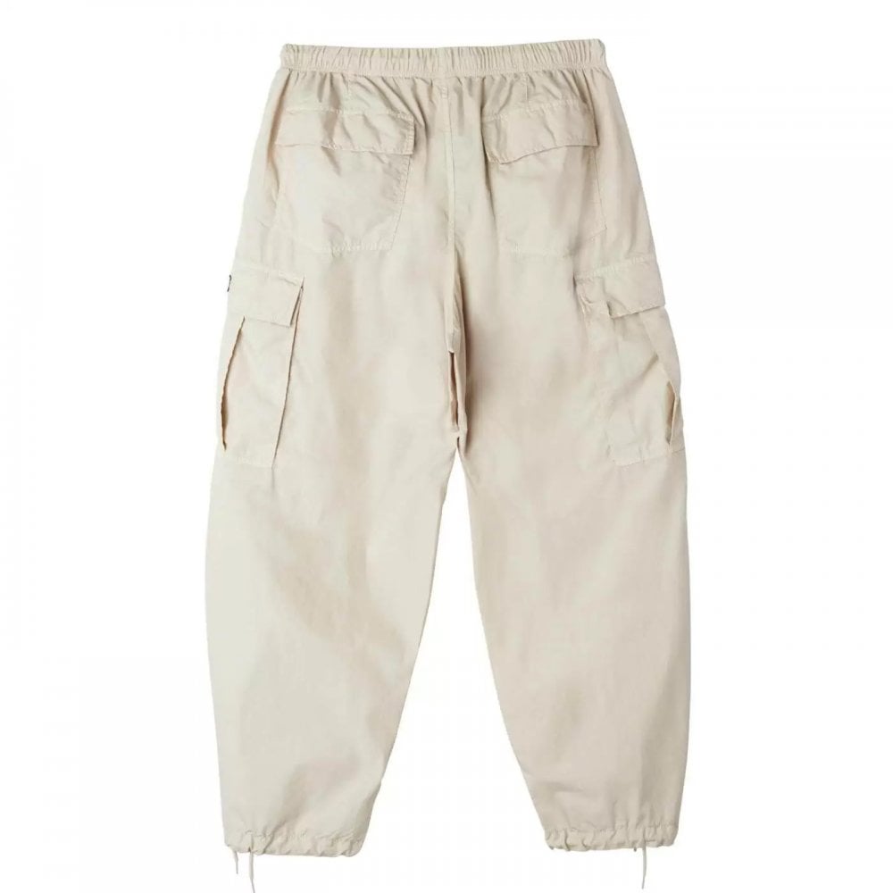 W' Giant Parachute Cargo Pant - Silver Grey