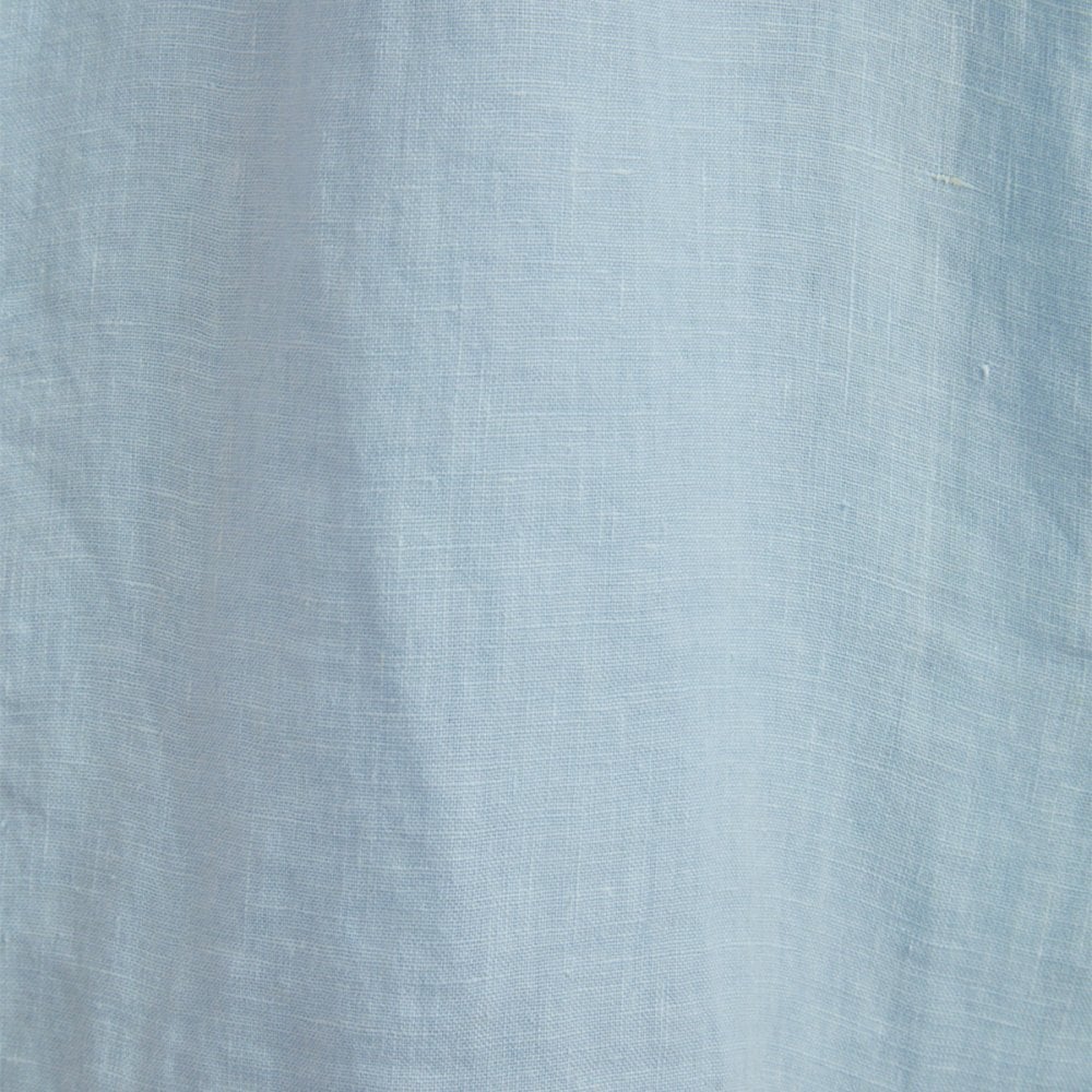 Linen Camp Collar Shirt 24 - Sky