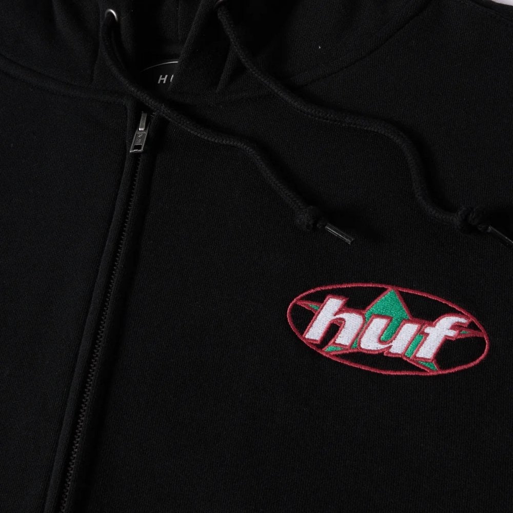 Andromeda Full Zip Hoodie - Black