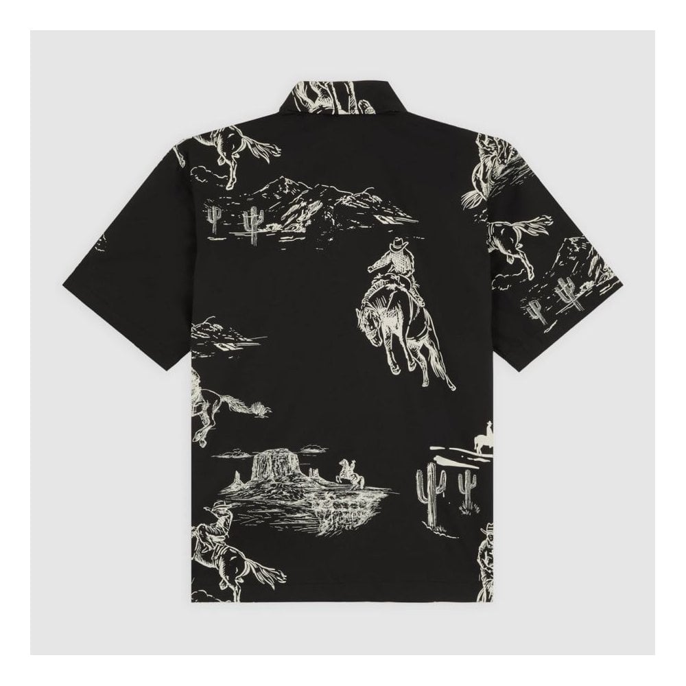 Savage S/S Work Shirt - Black