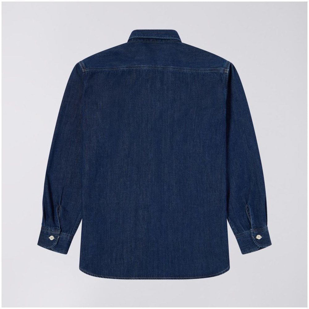 Work L/S Shirt - Blue Dark Used