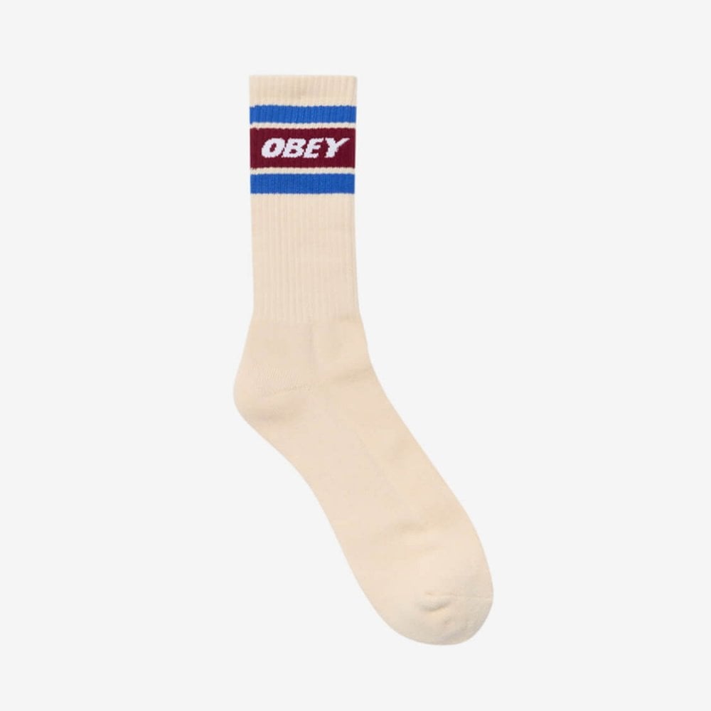 Cooper II Socks - Unbleached / Rhubarb