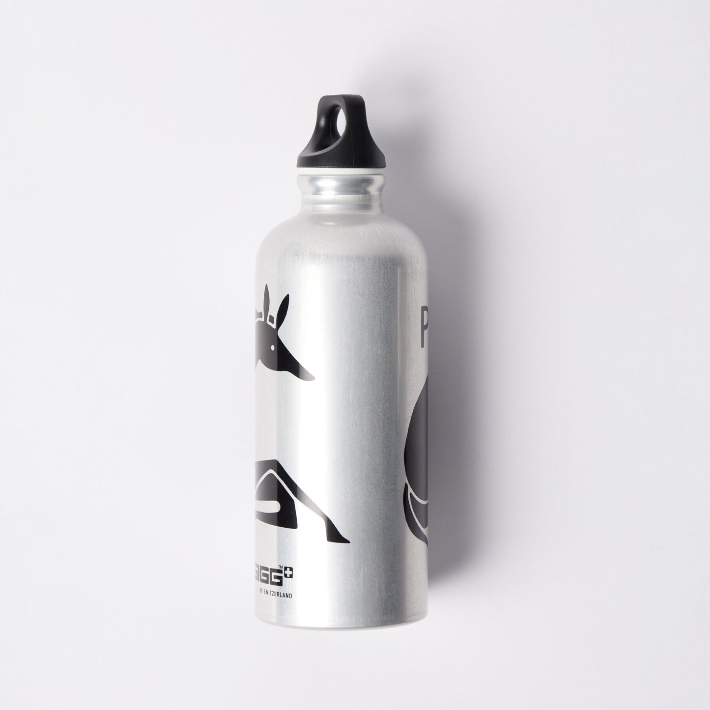 Horizontal Horse Sigg Bottle - Black