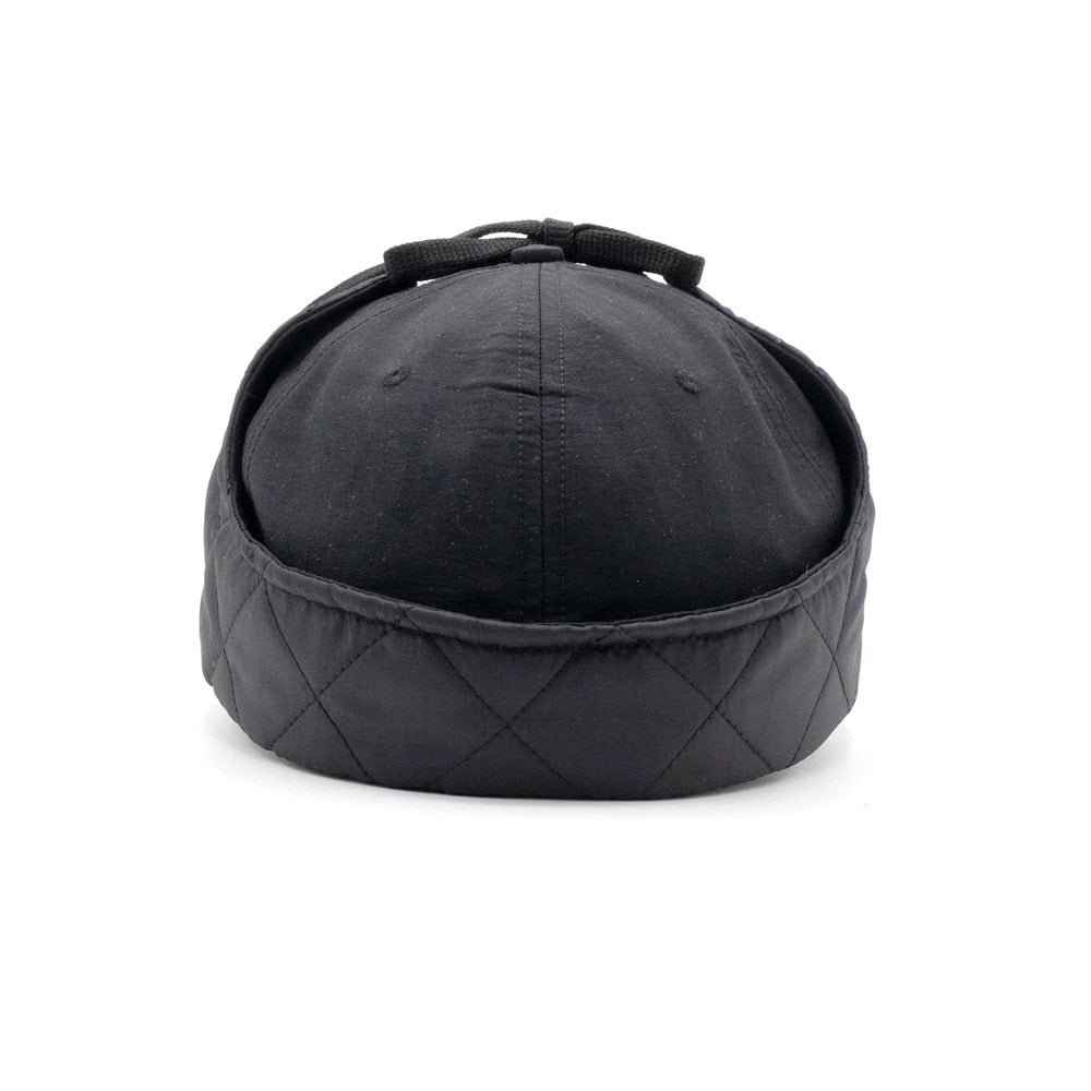 Earflap Hat - Black