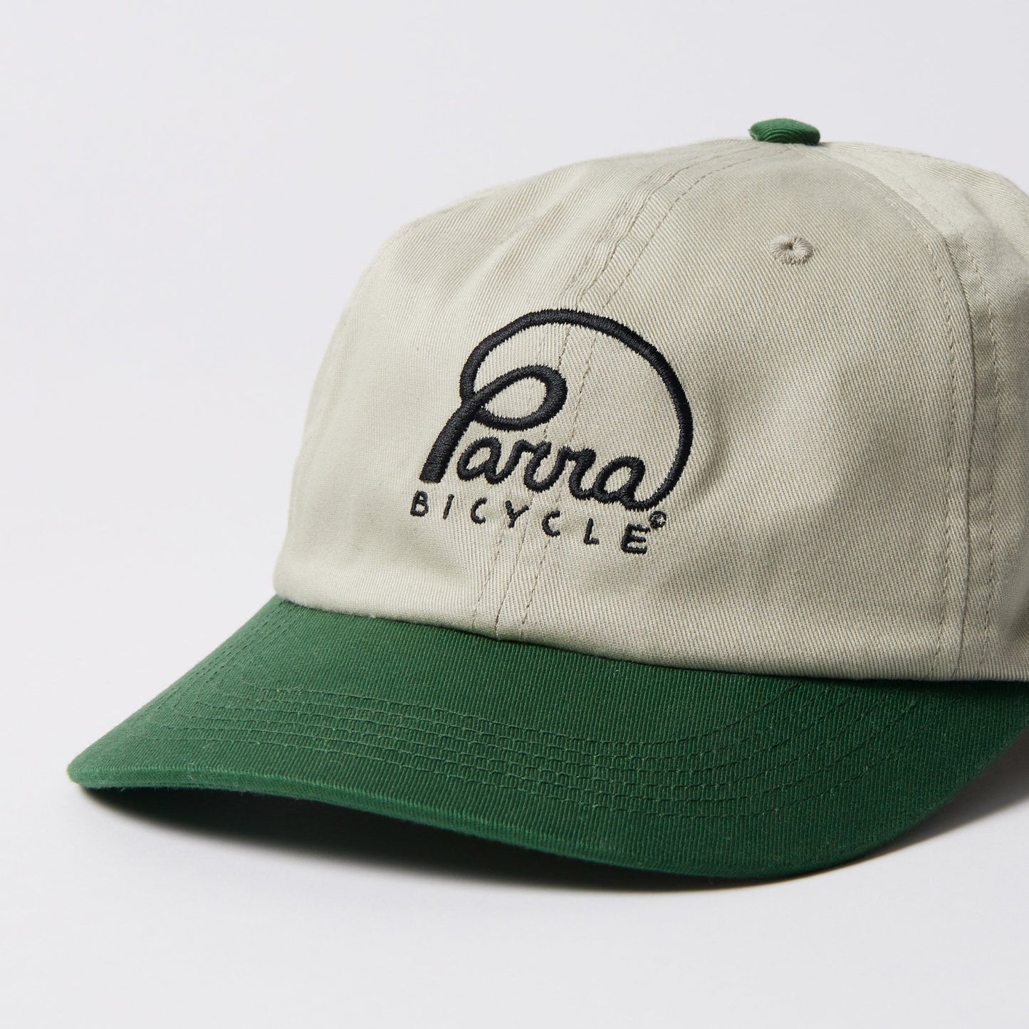 Bicycle Logo 6 Panel Hat - Green