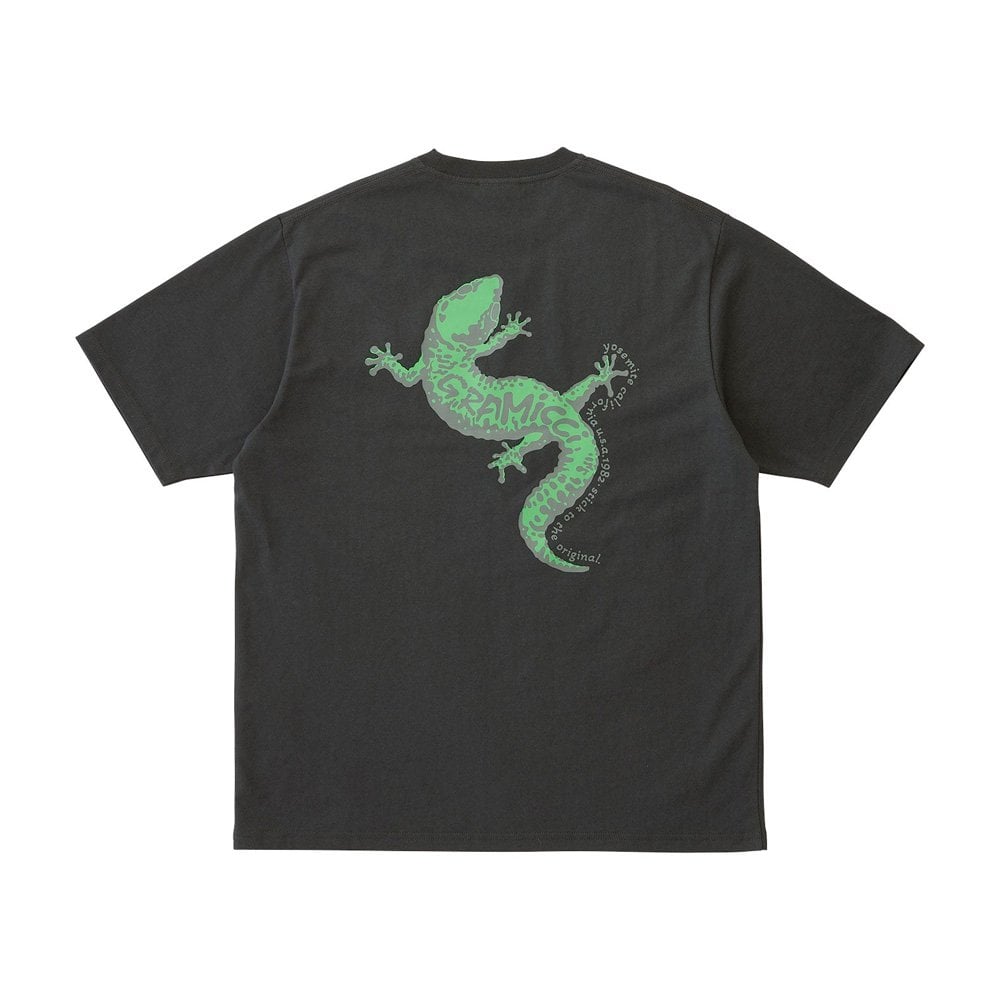 Gecko Tee - Vintage Black