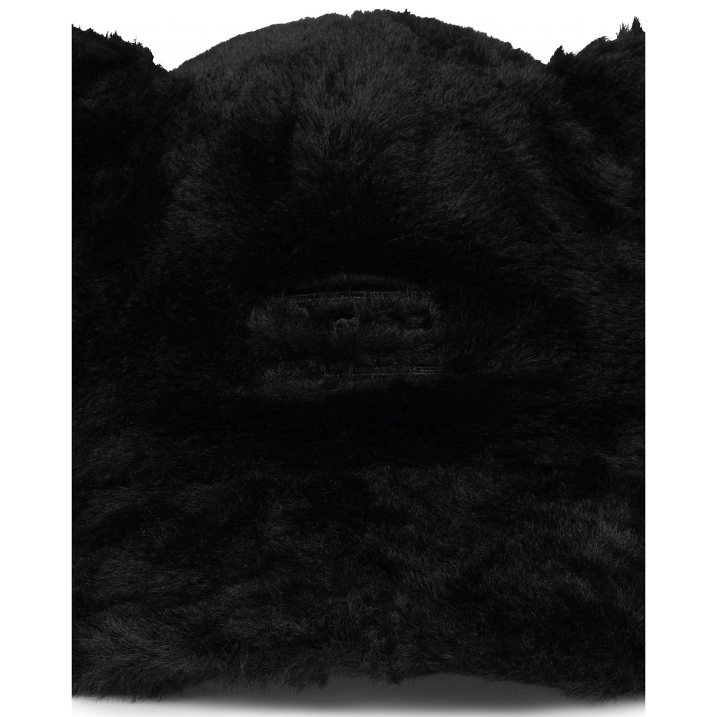 Temple Fluffy Ear Cap - Black