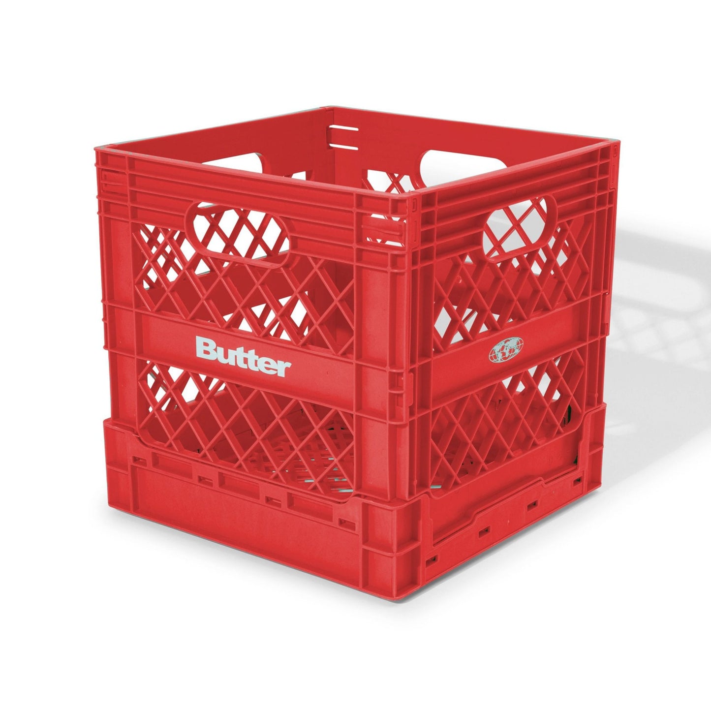 Collapsable Record Crate - Red