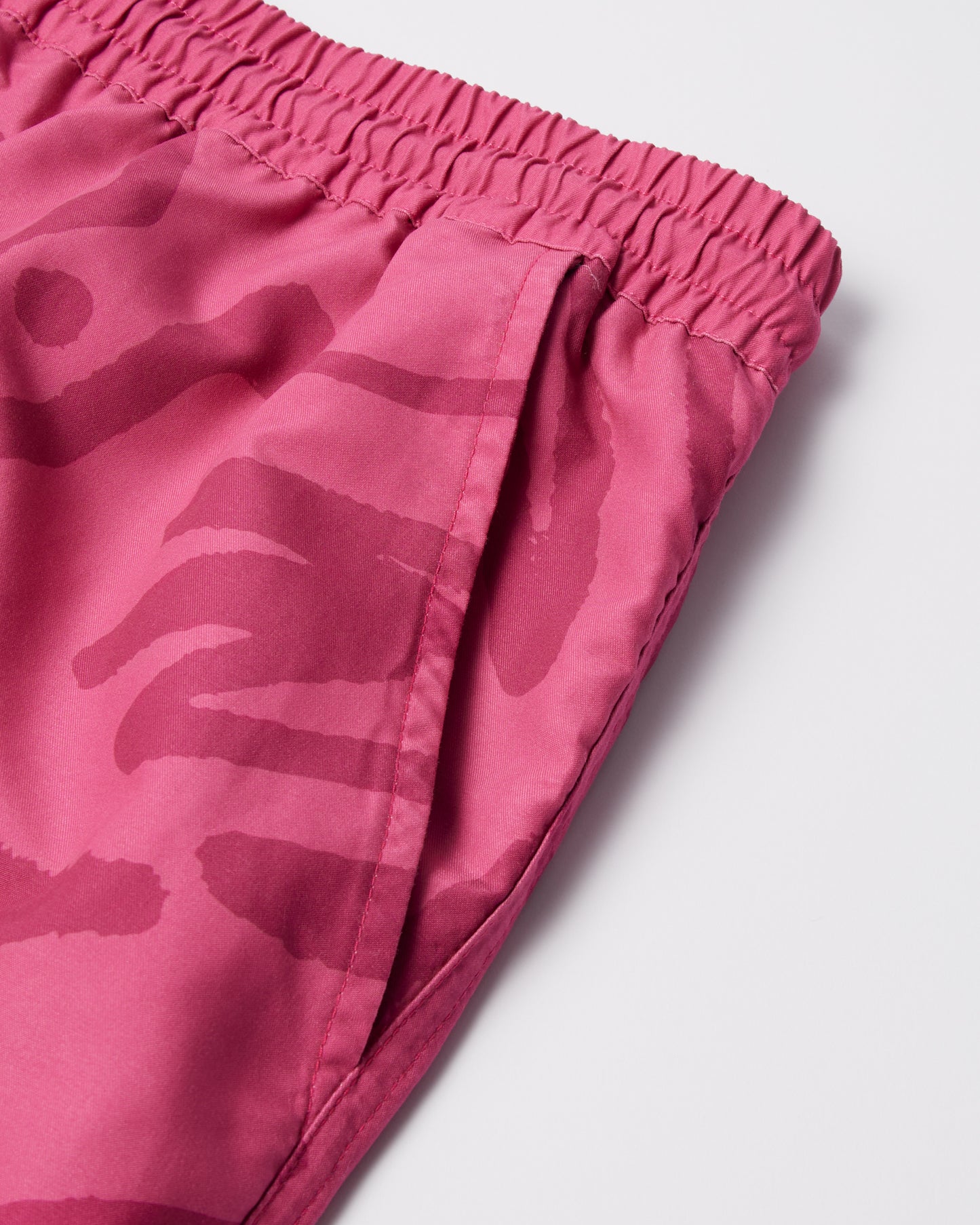 Birds Fly Free Swim Shorts - Purple Pink