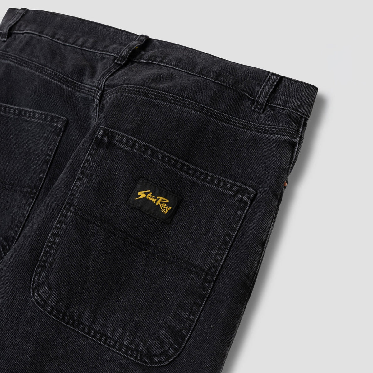 Wide 5 Denim - Washed Black
