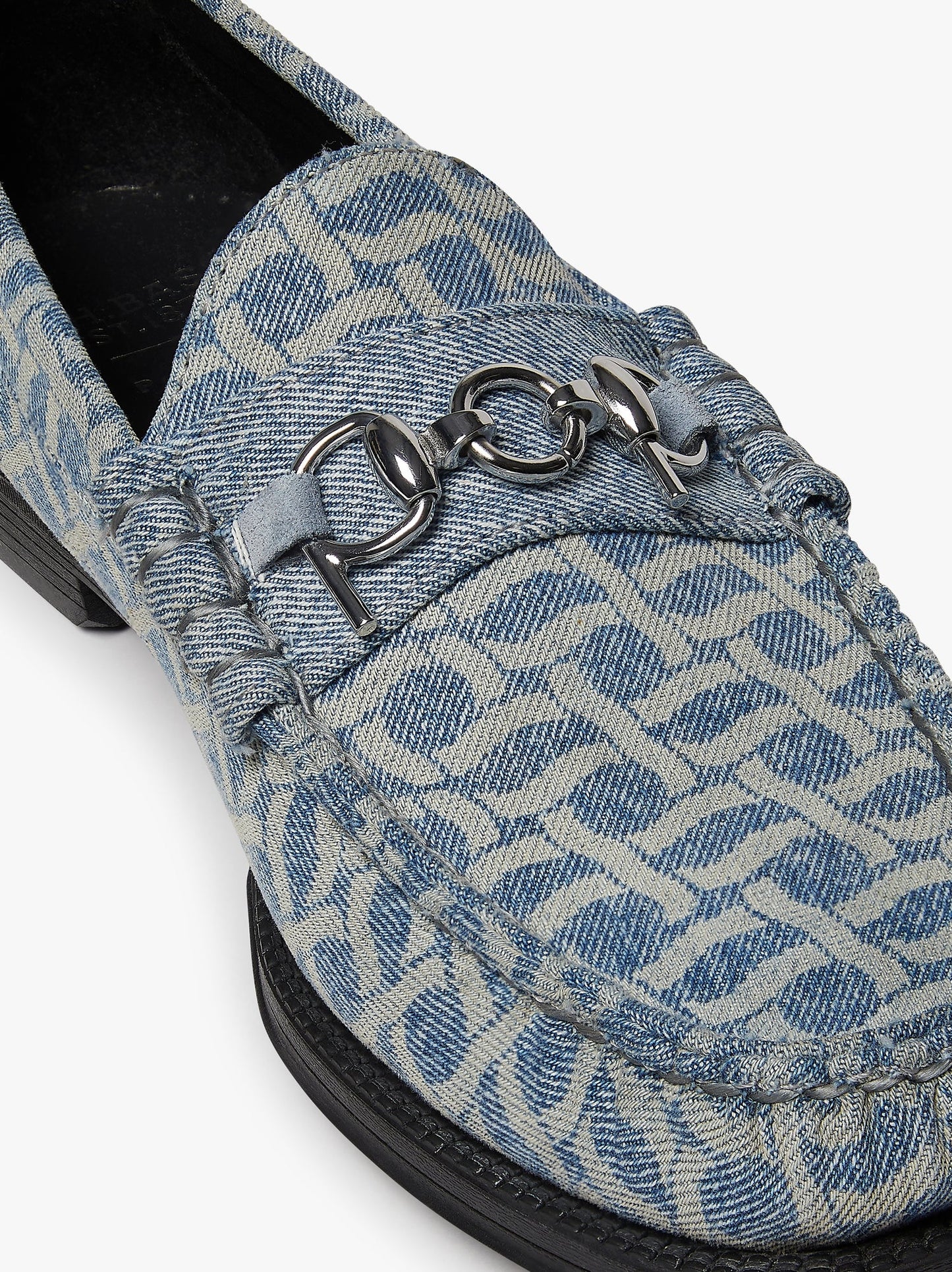 G.H. Bass X POP Trading Company Easy Weejun Lincoln - Light Blue Denim