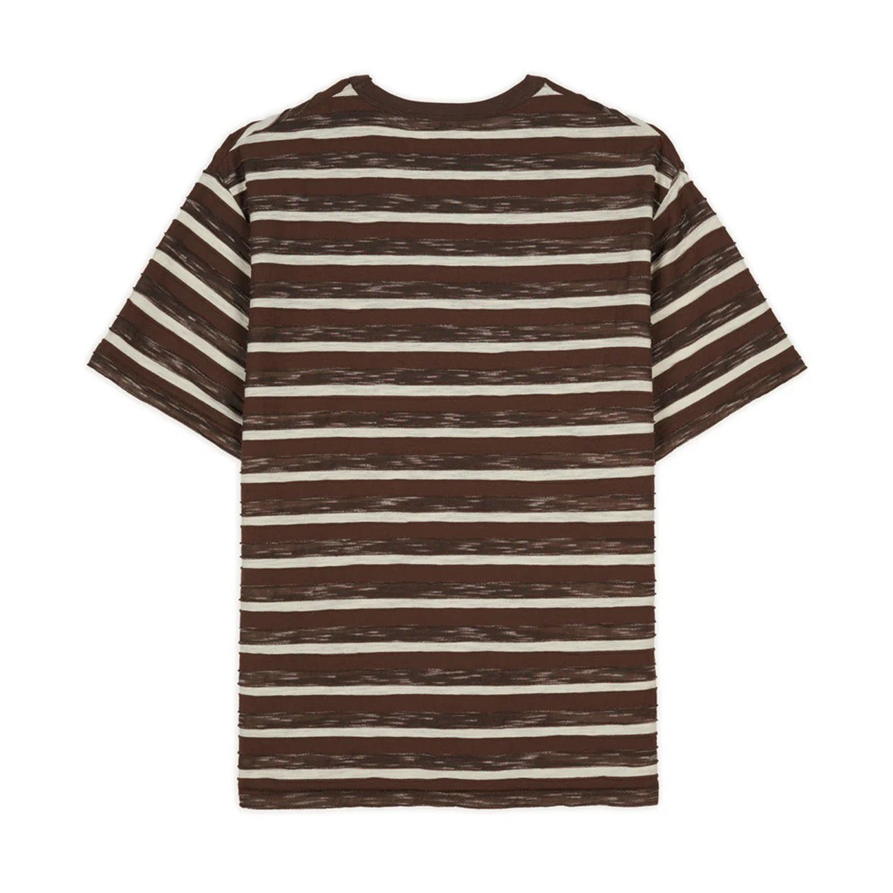 Casey Striped T-Shirt - Coffee