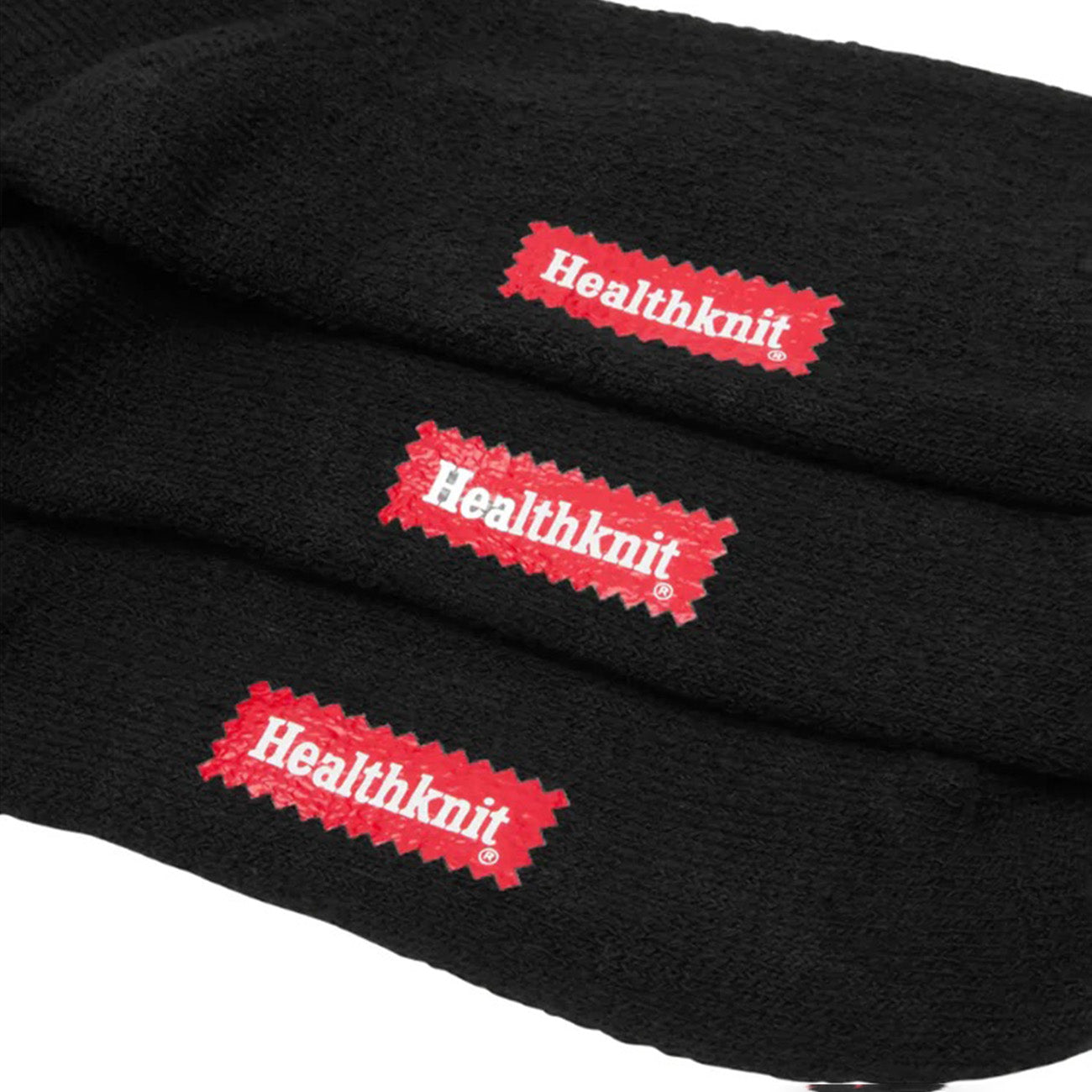 3 Pack Crew Socks - Black
