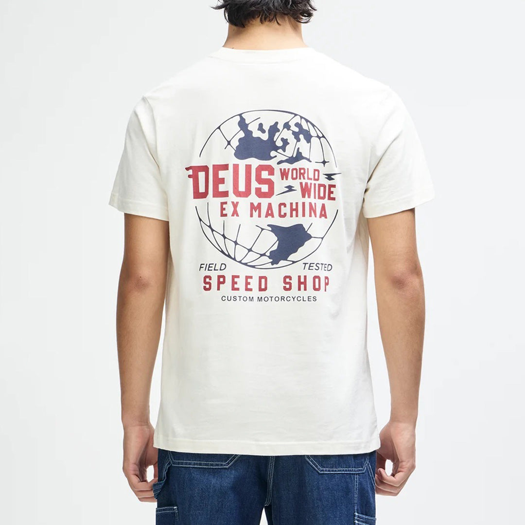 Global Spark Tee - Vintage White