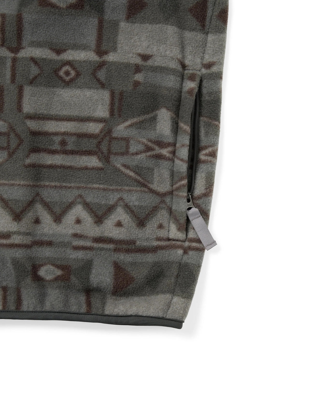 Fleece Pullover - Brown
