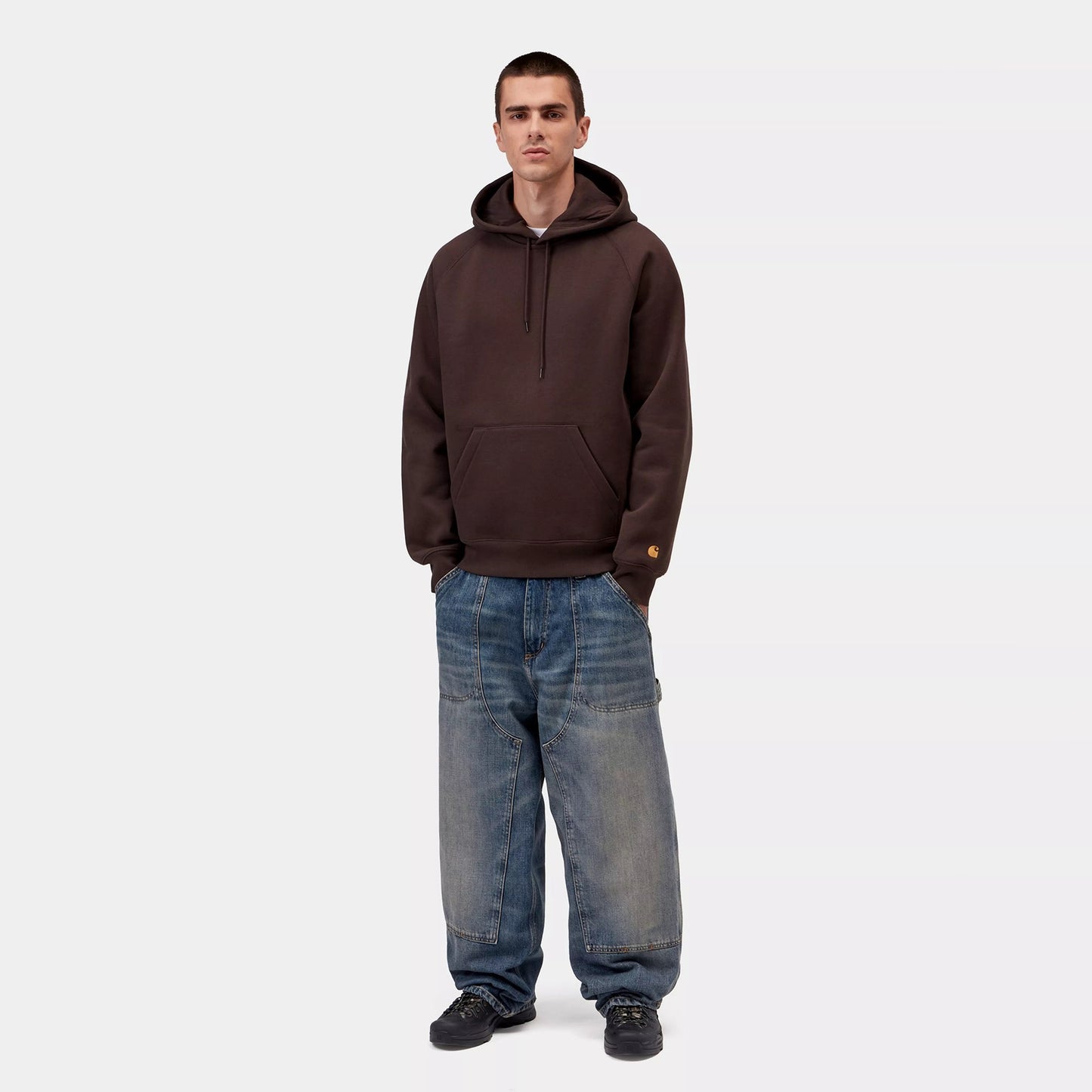 Hooded Chase Sweat - Palisander