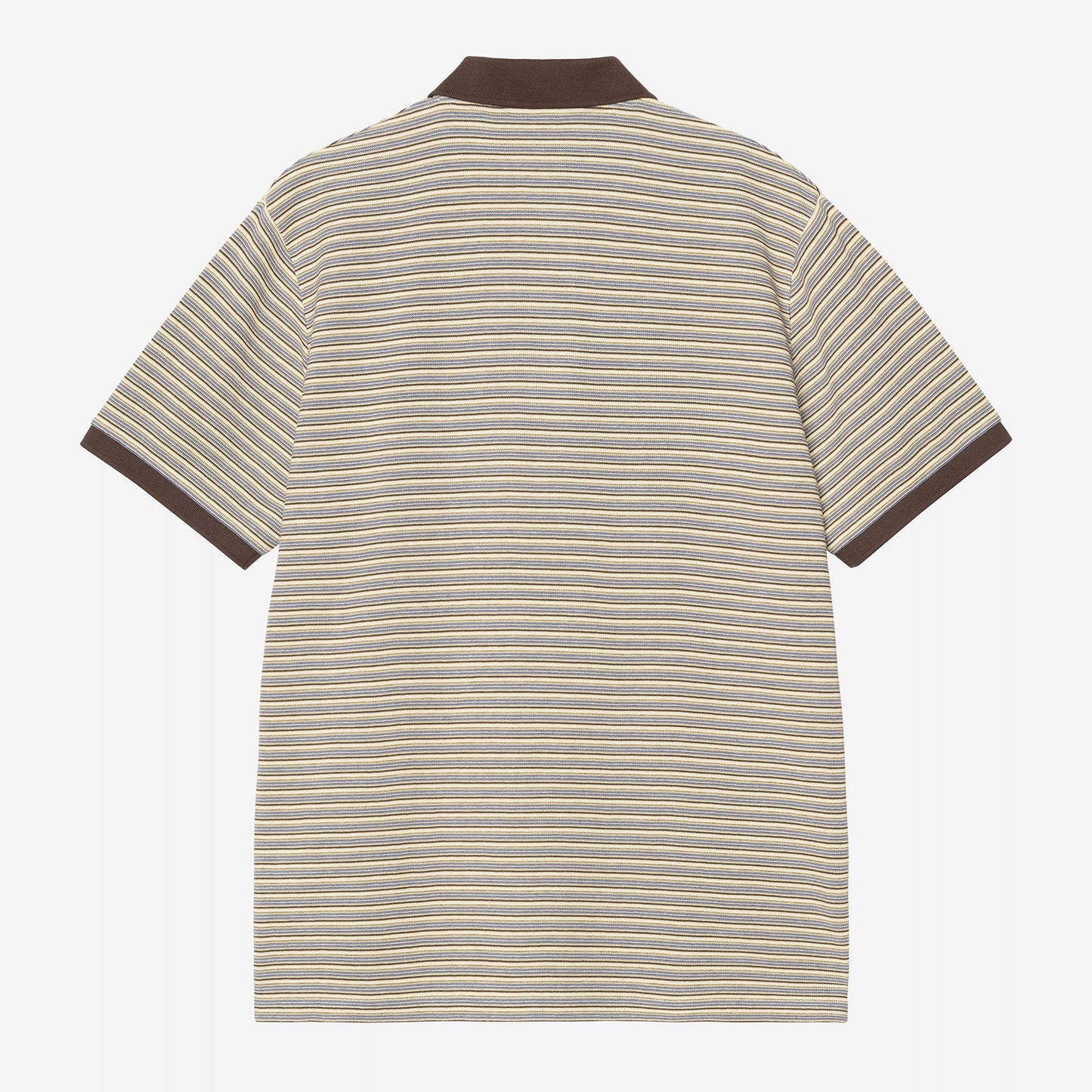S/S Dion Polo - Dion Stripe / Wax