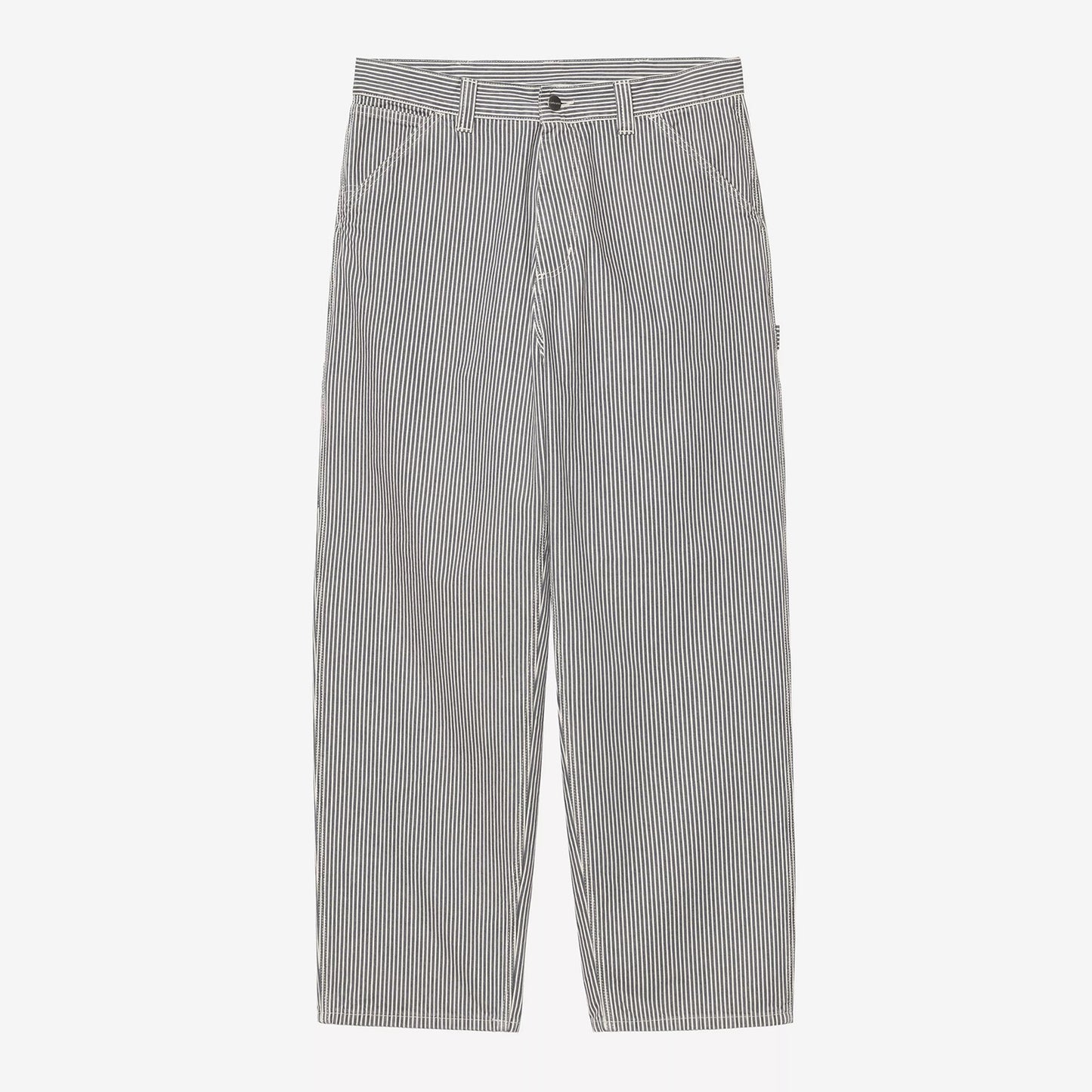 Mercer Single Knee Pant - Mercer Stripe, Graphite / Stone Washed