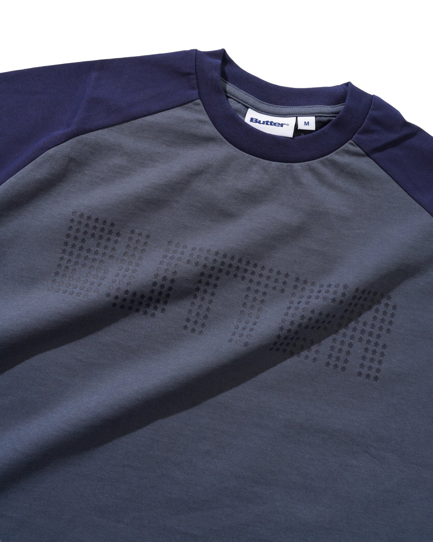 Stars Raglan Tee - Navy