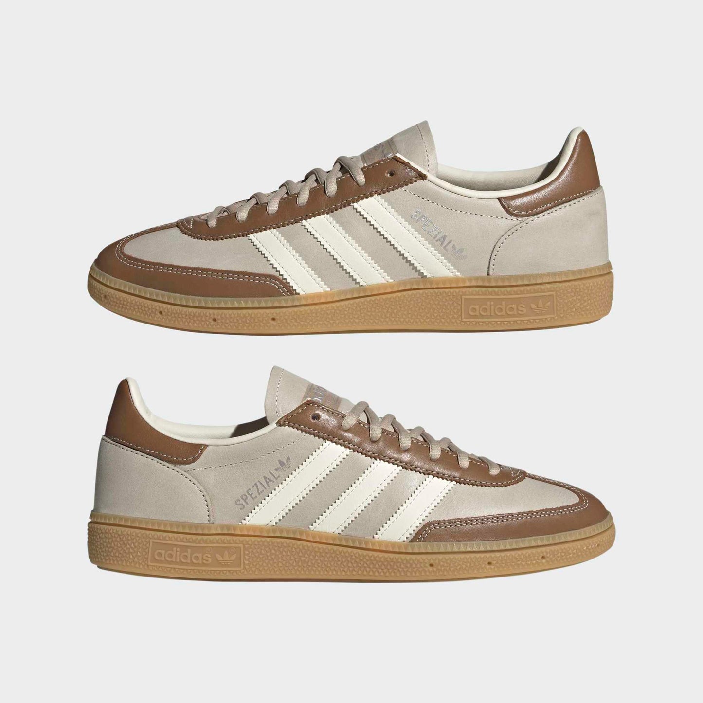 Handball Spezial - Khaki Three / Crew White / Brown Desert
