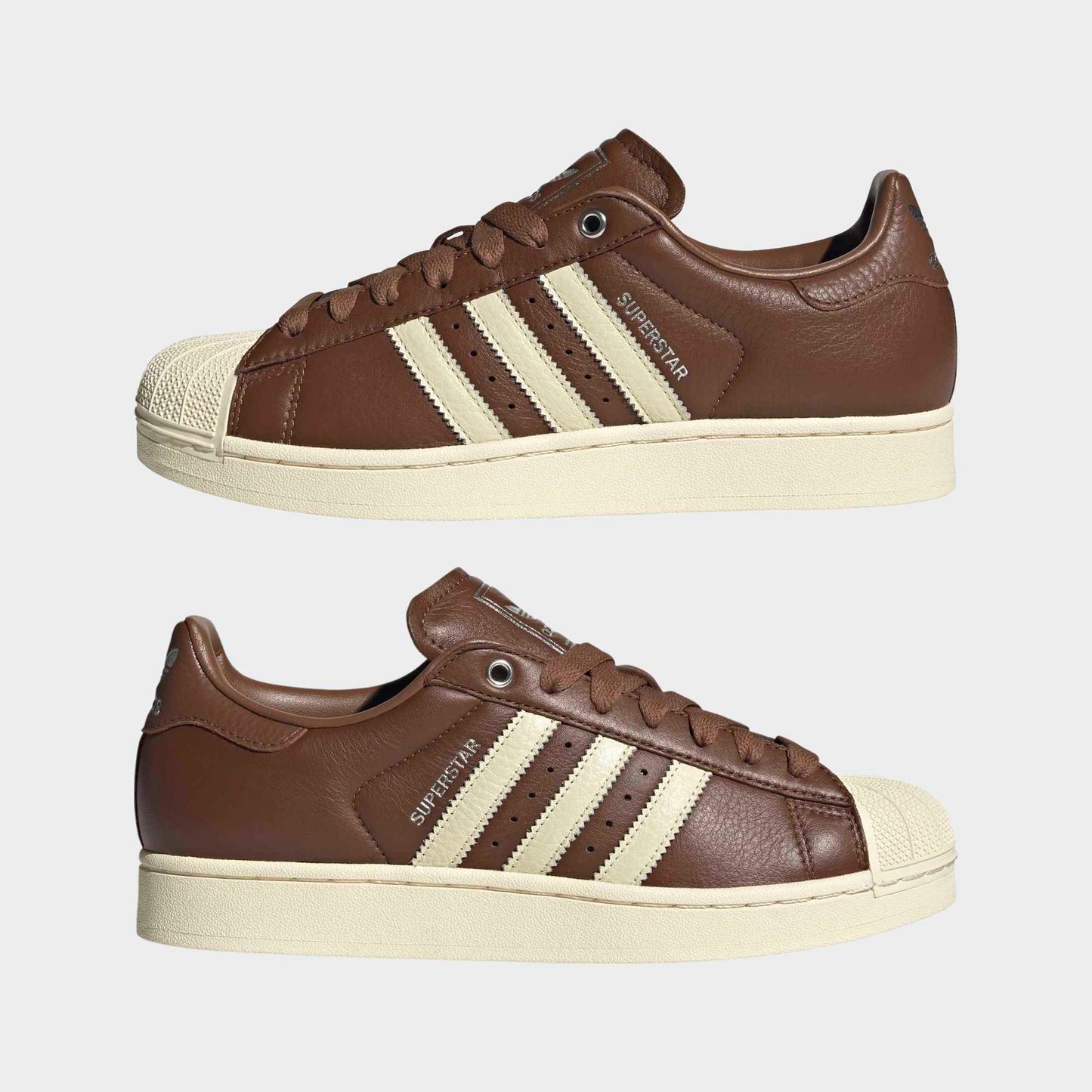 Superstar II - Preloved Brown / Cream White / Silver Metallic