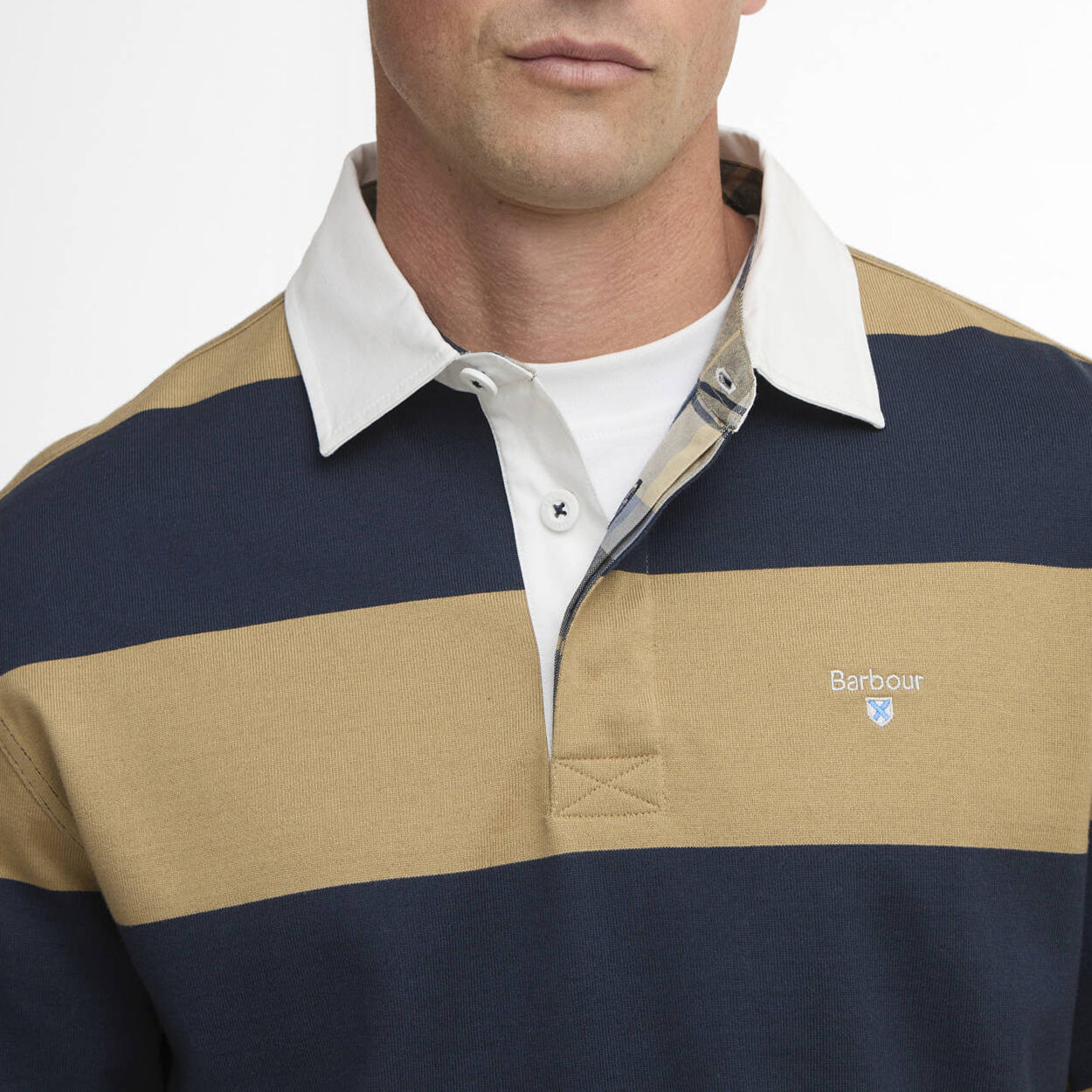 Broome Rugby Shirt - Navy / Trench