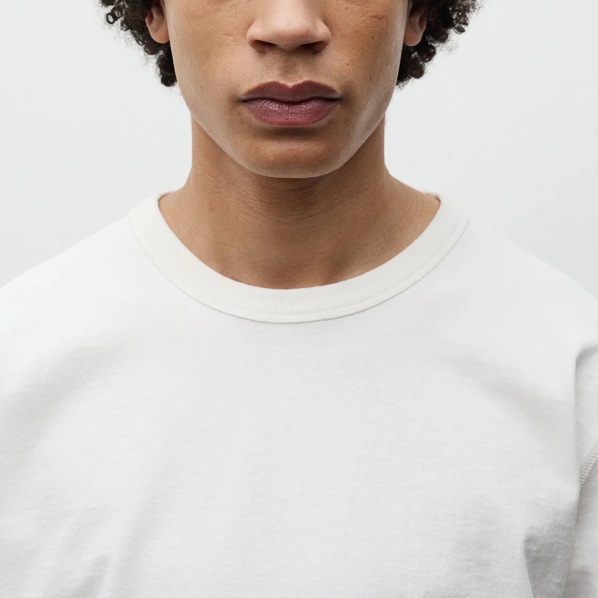 Elmelunde Soft Compact Cotton T-Shirt - White
