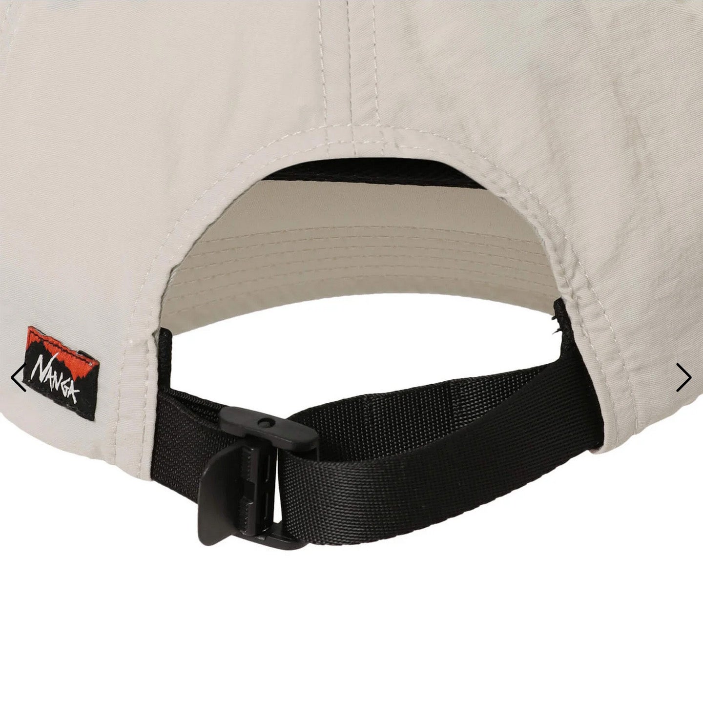 Nylon Tusser BB Cap - Ivory