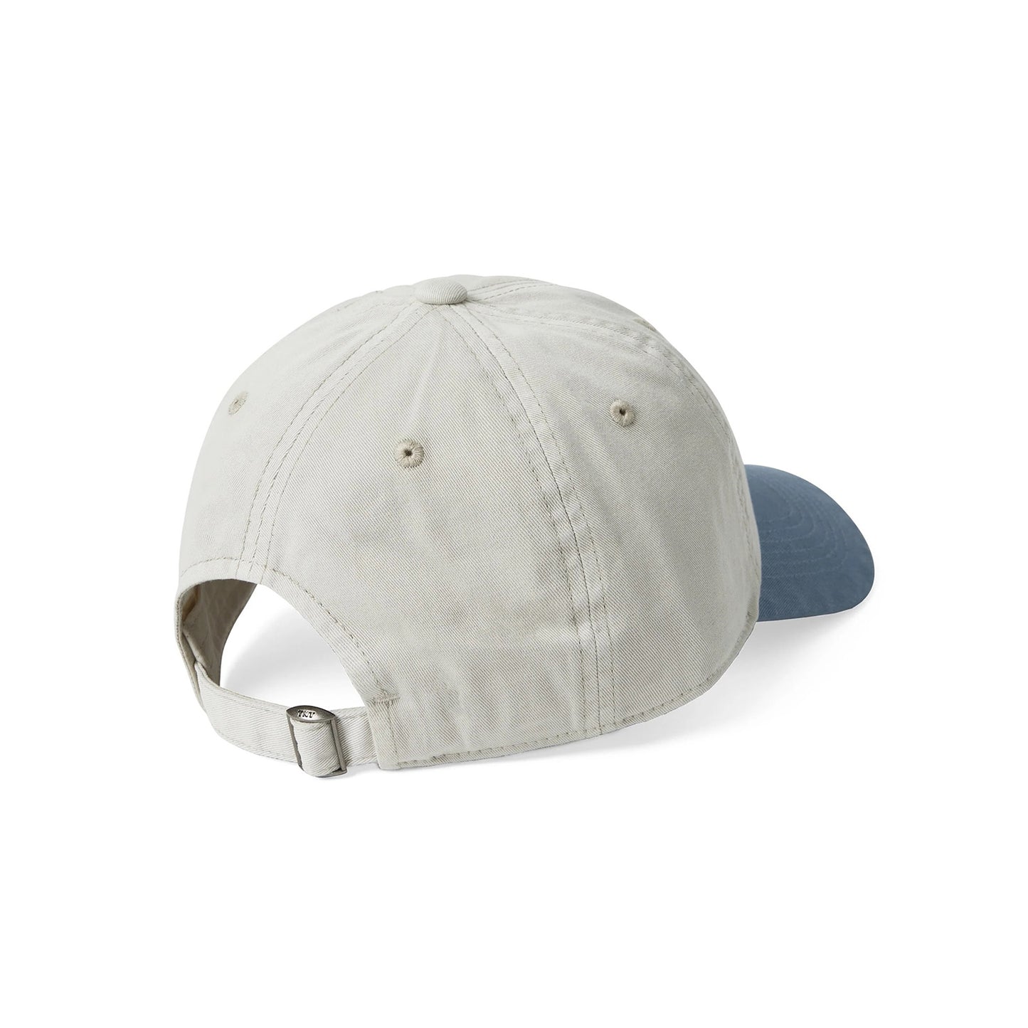 Overdyed E/T-Logo Cap - Ivory / Blue