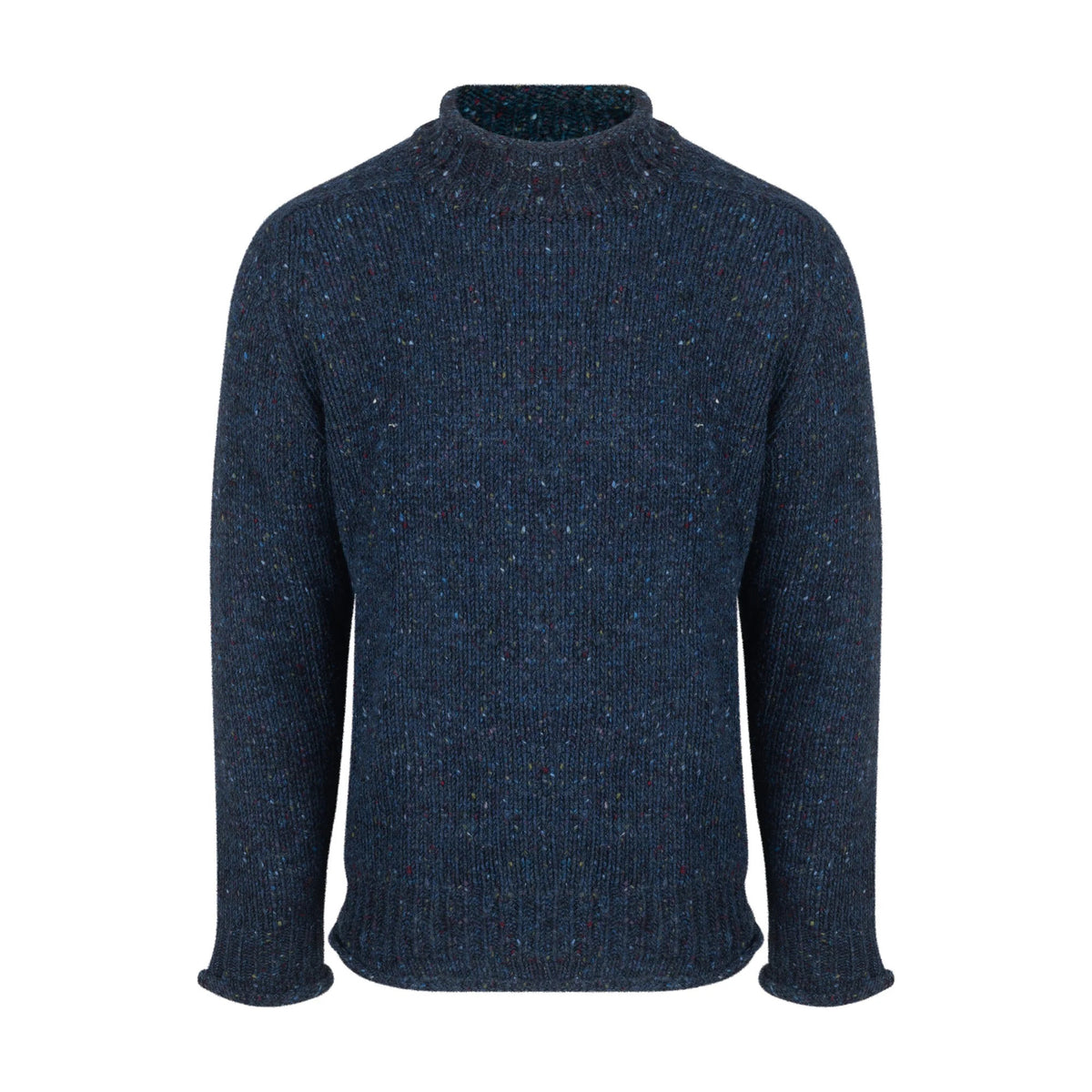 Findhorn Donegal Donut Neck - Derrybeg Blue
