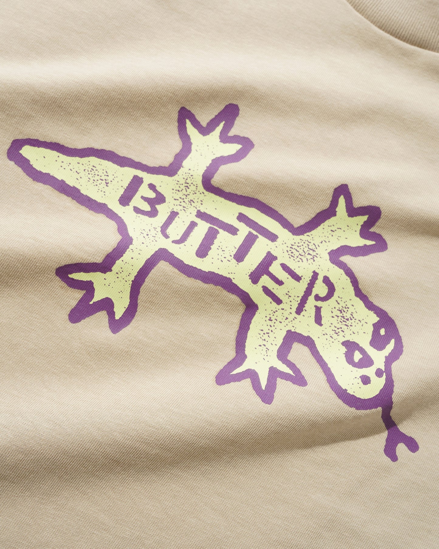 Reptile Tee - Tan