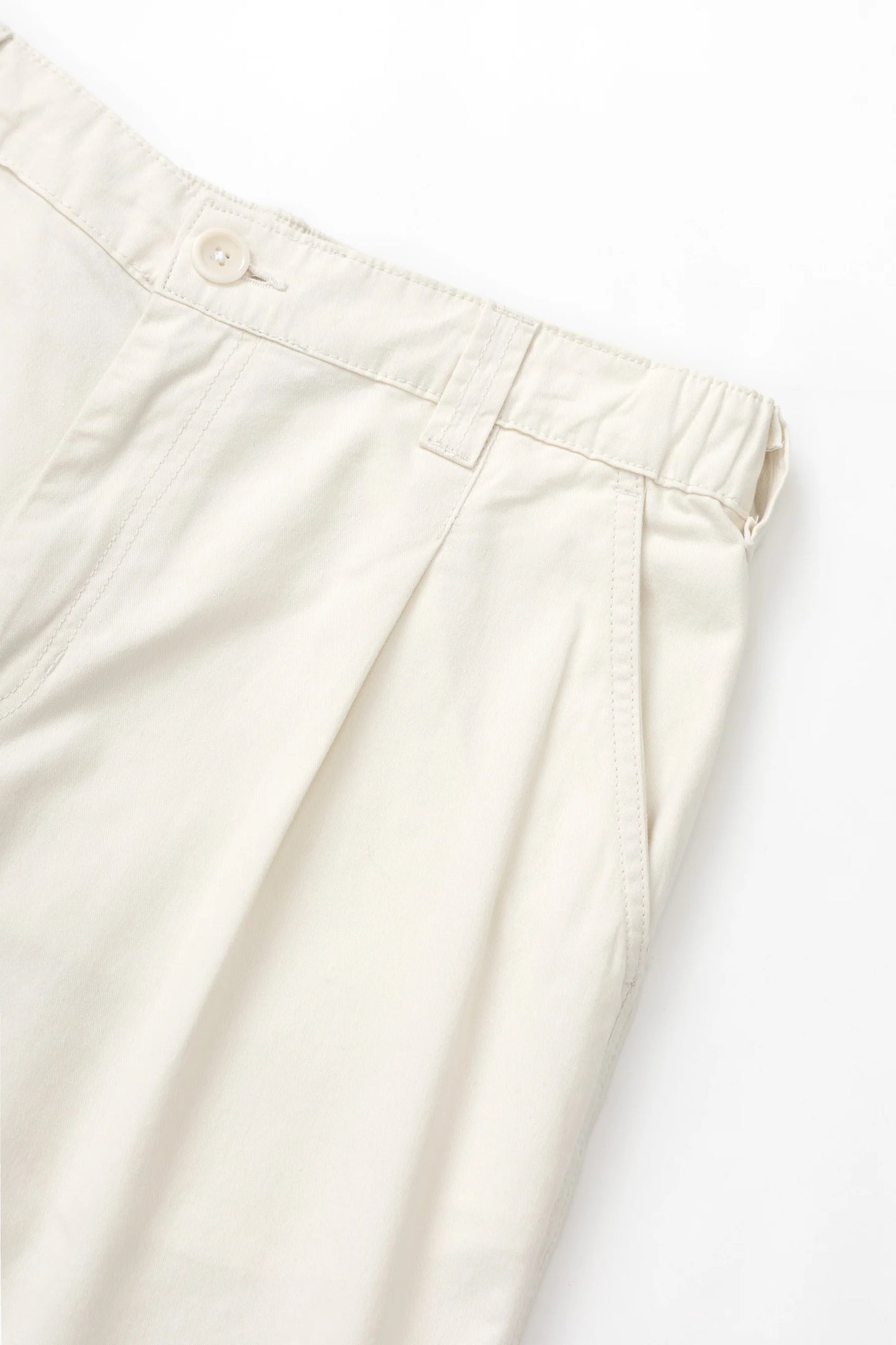 Twill Waiter Pants - Off White