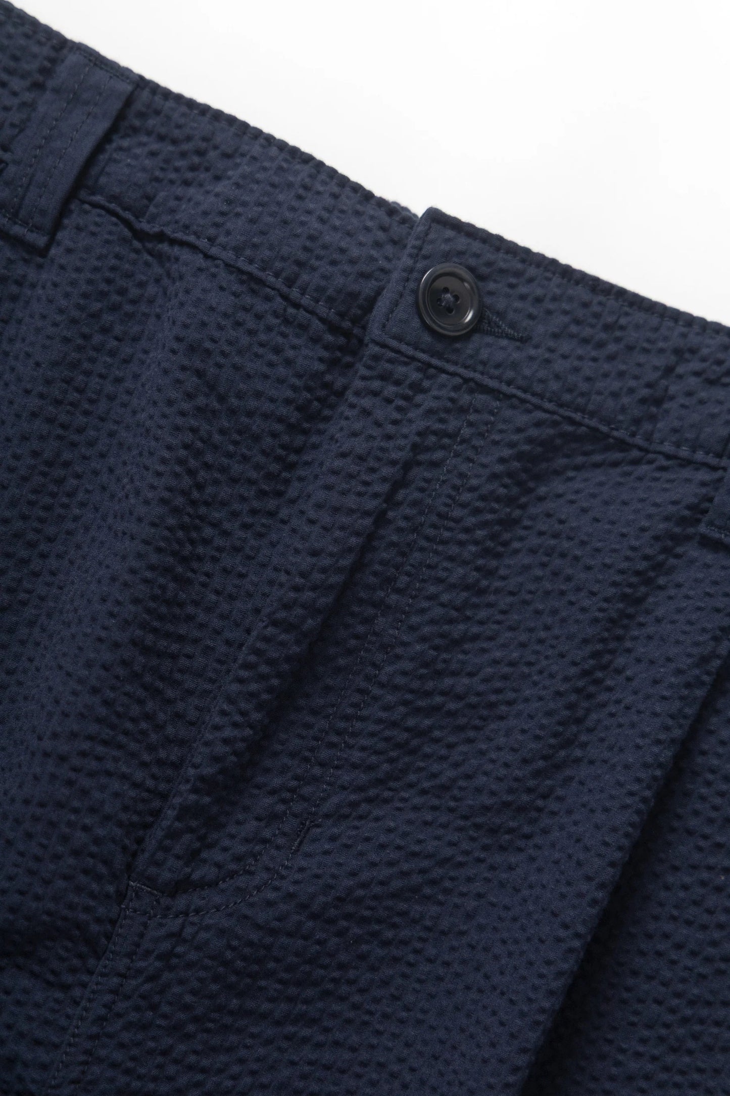 Seersucker Waiter Pants - Dark Navy
