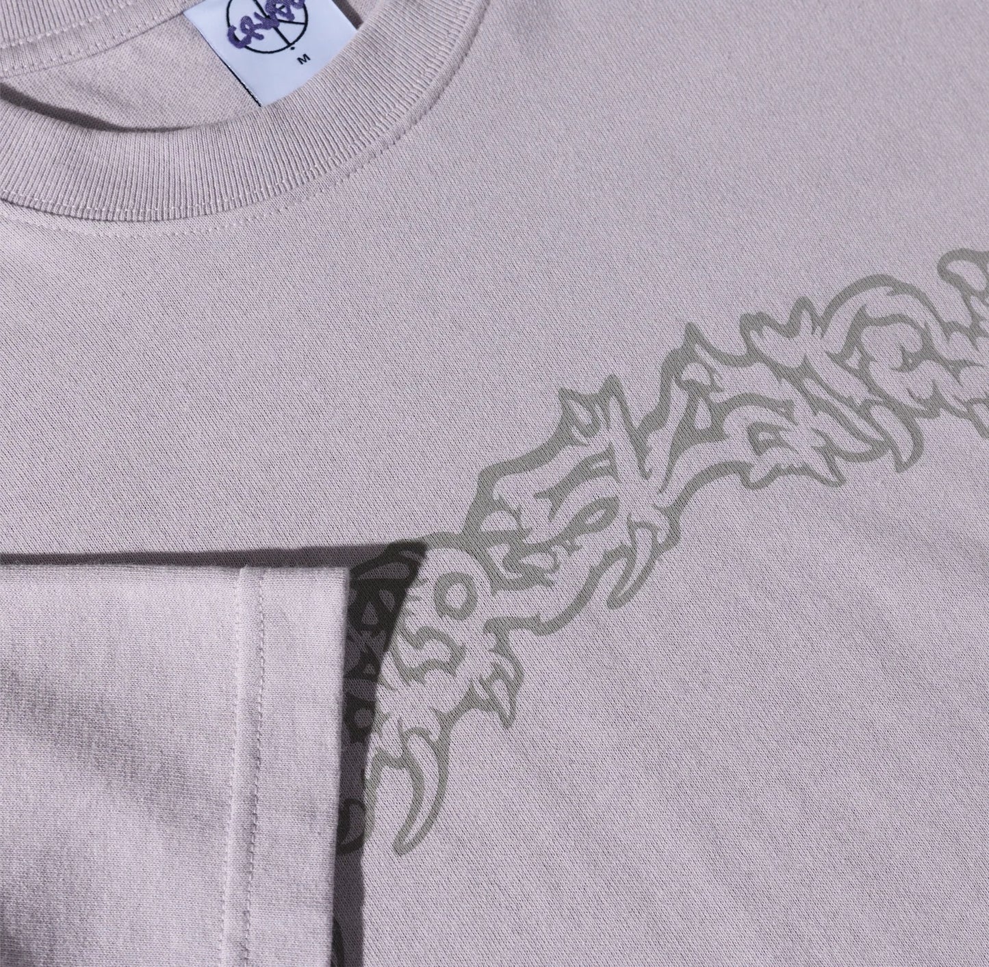 Conflict Scenario Tee - Pale Purple