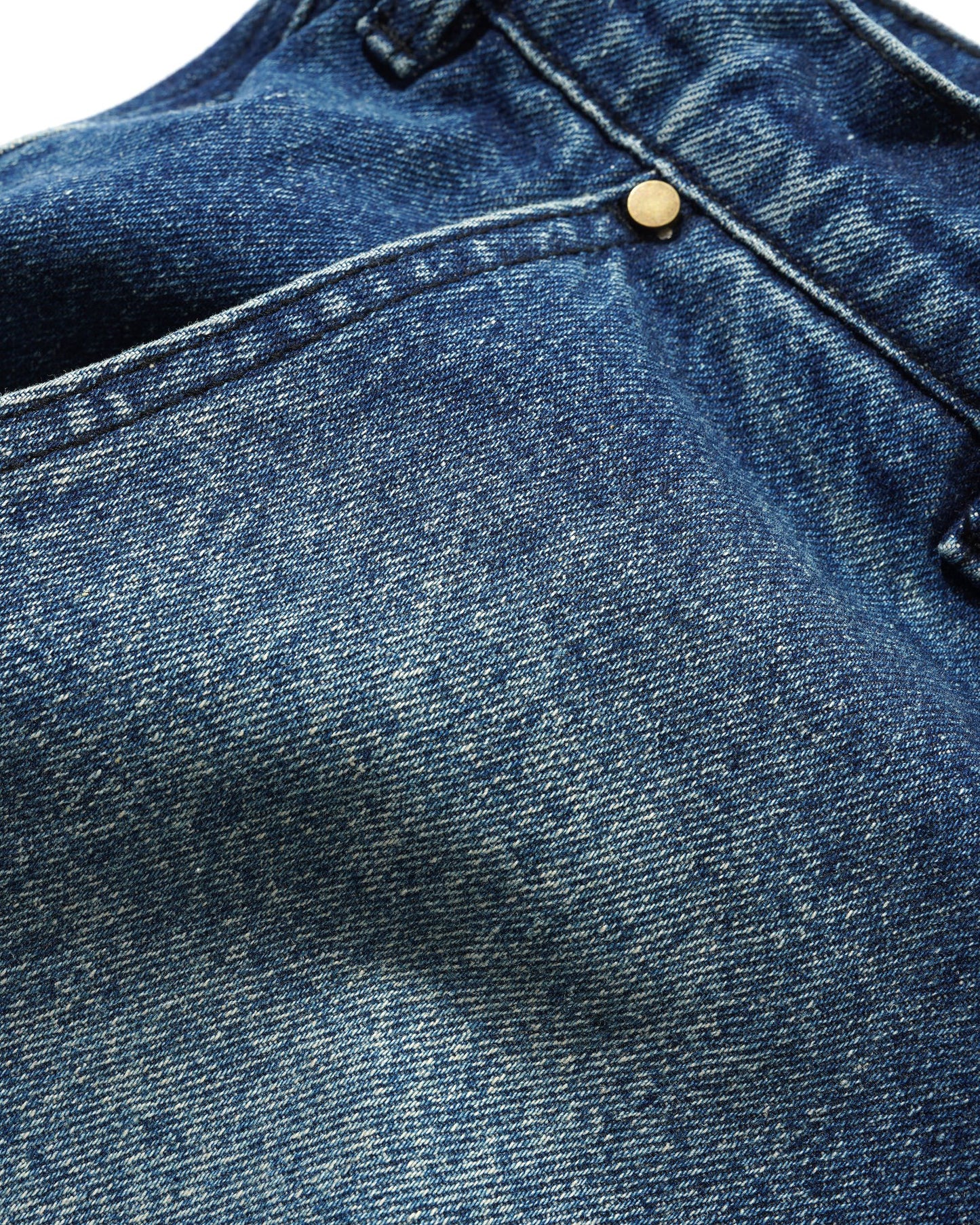 Peanuts Spike Denim Jeans - Distressed Indigo