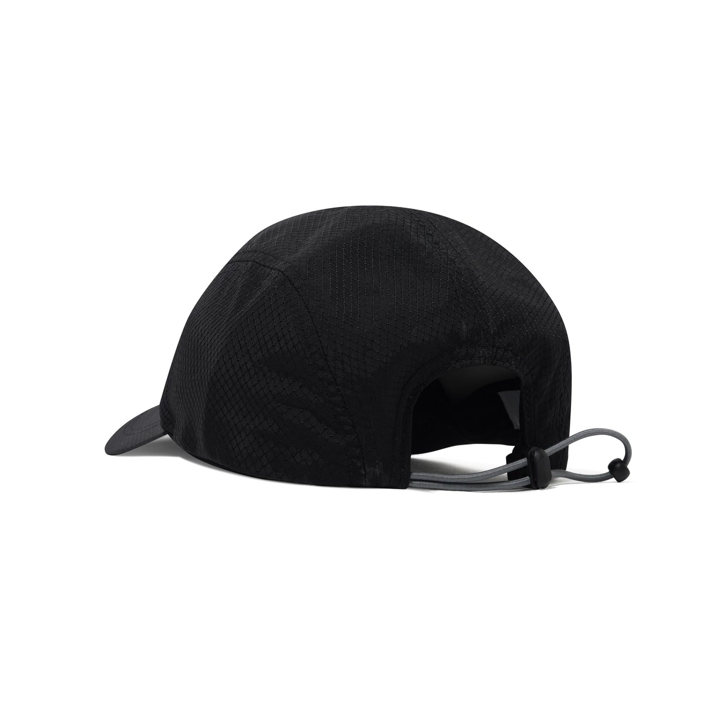 Stride 4 Panel Cap - Black
