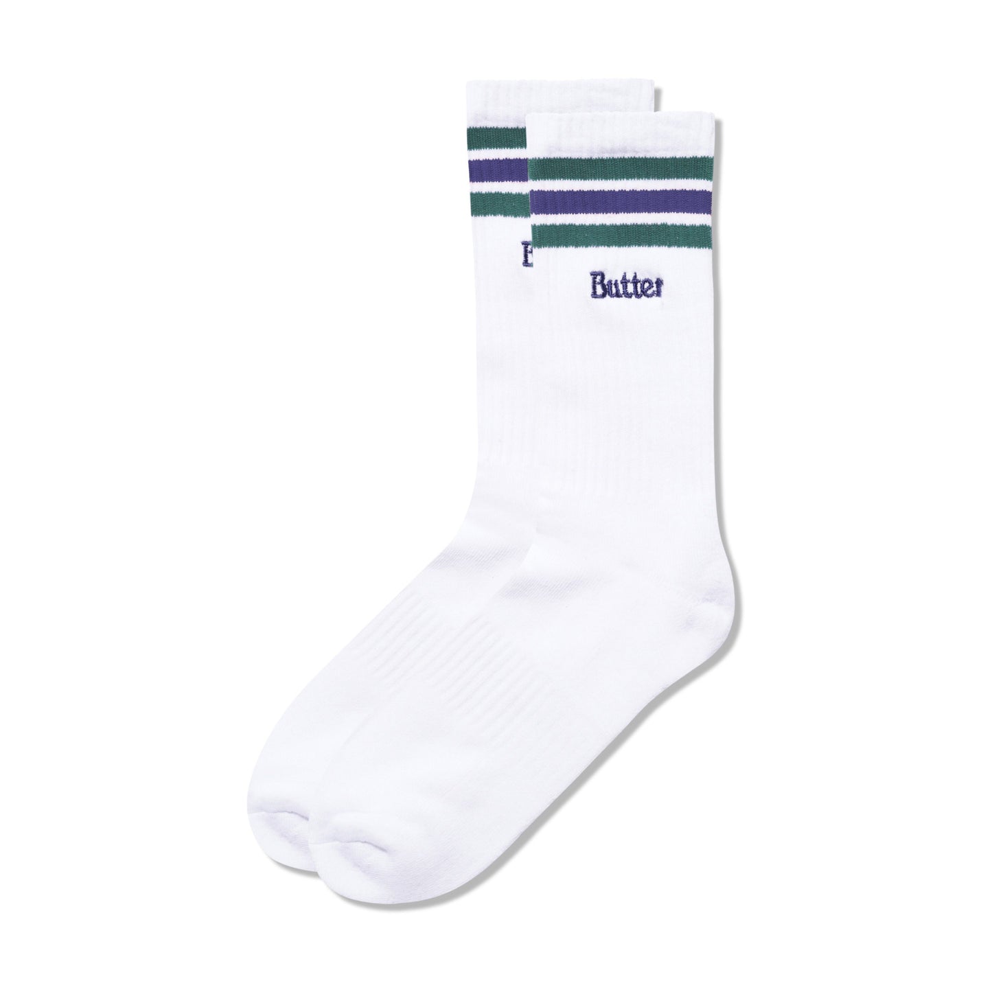 Stripe Socks - White
