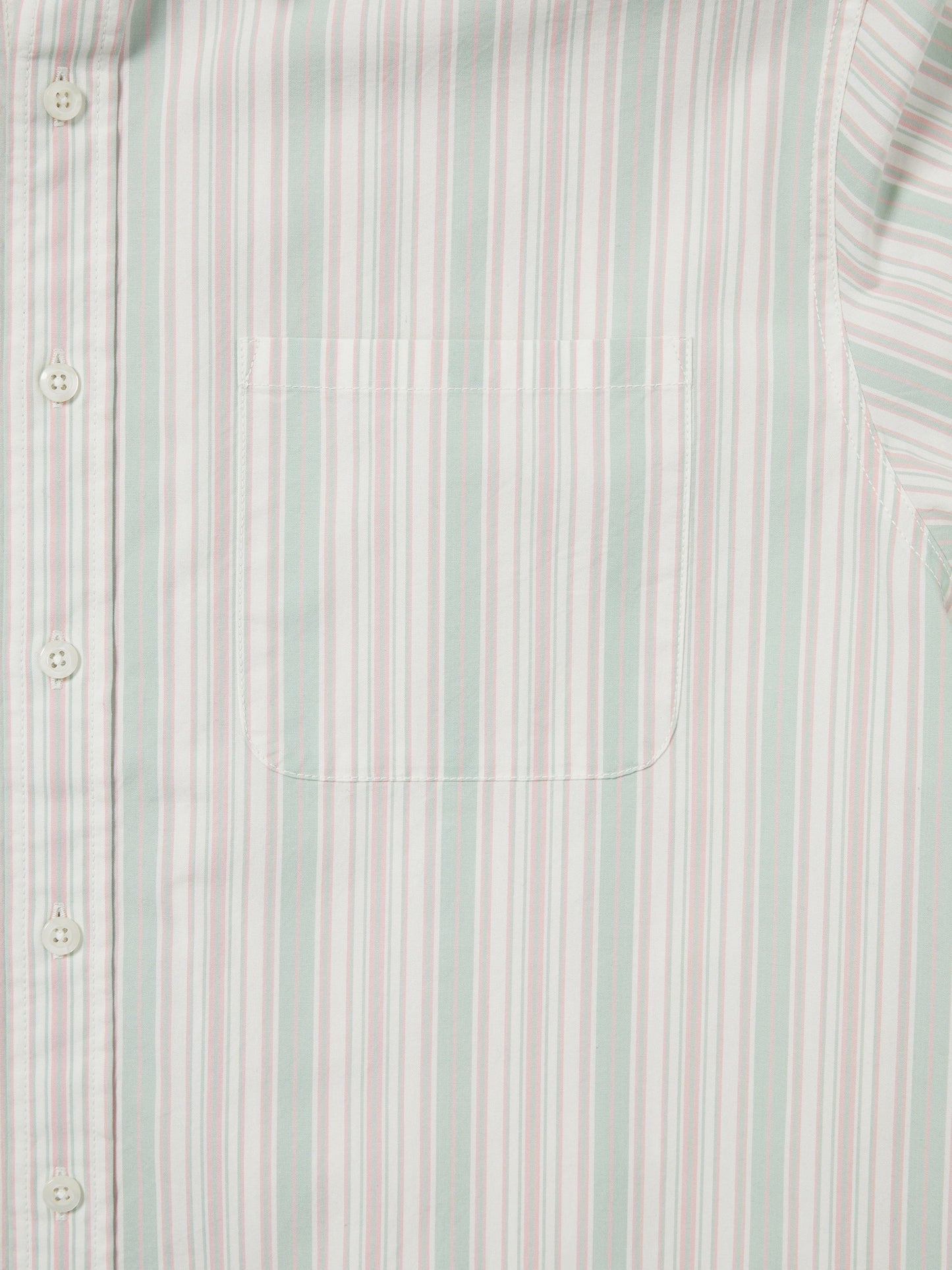 Striped S/S Shirt - Green