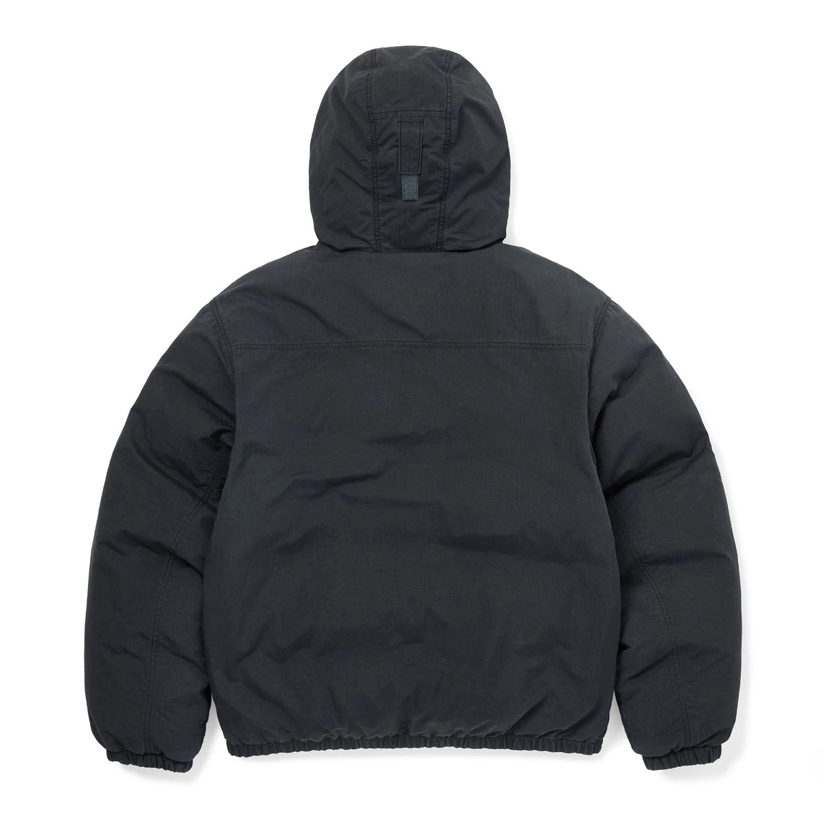 Washed Down Puffer Jacket - Black