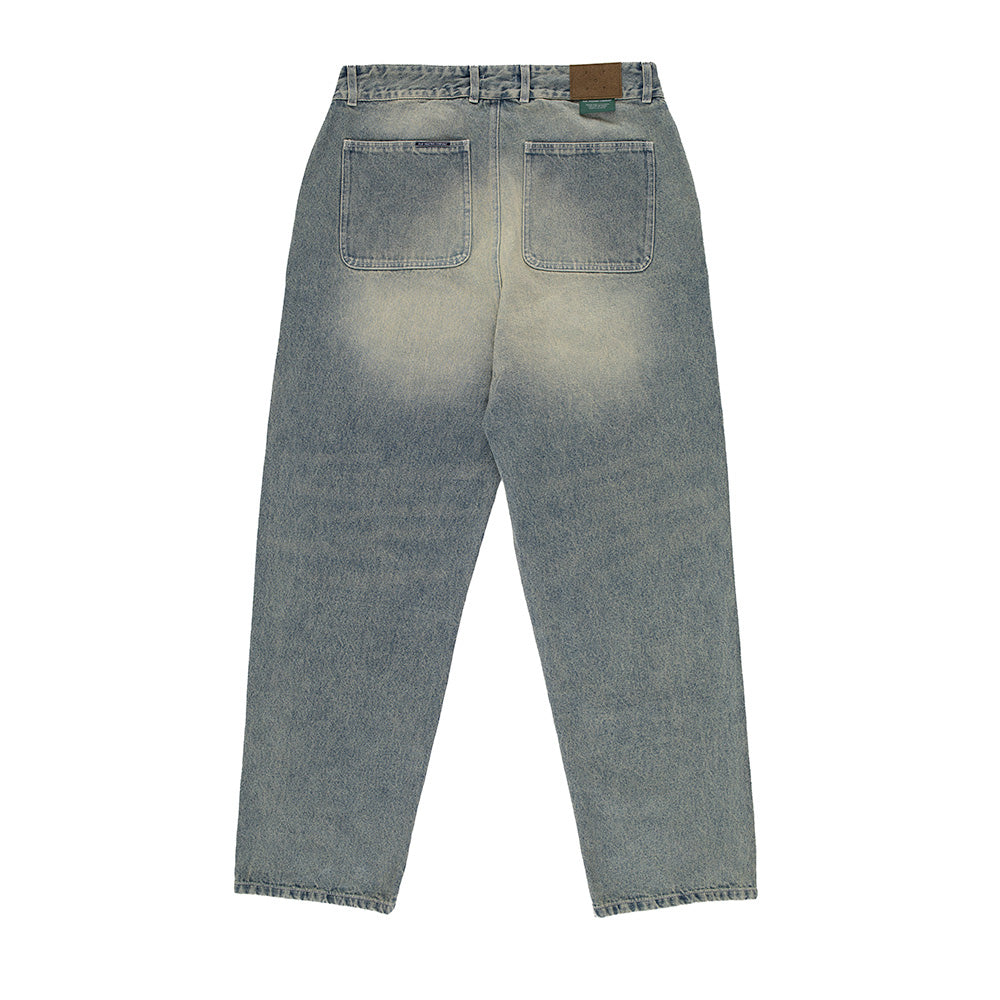 Beattie Denim Pants - Washed Denim