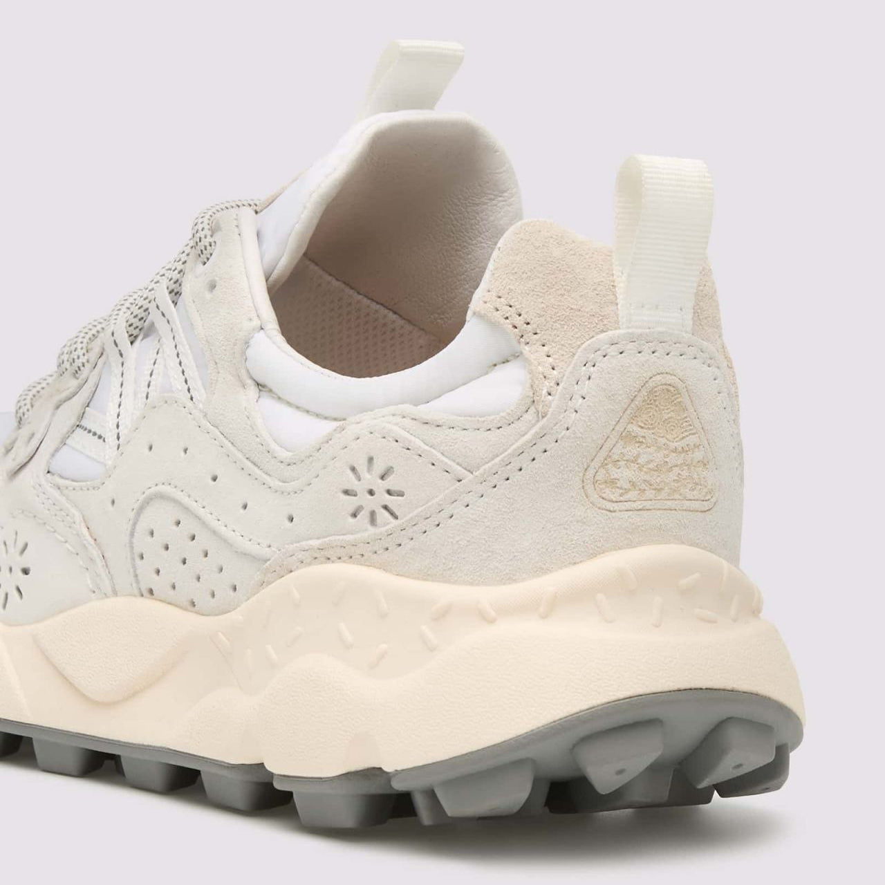 Yamano 3 Uni Suede / Nylon - White / Off White