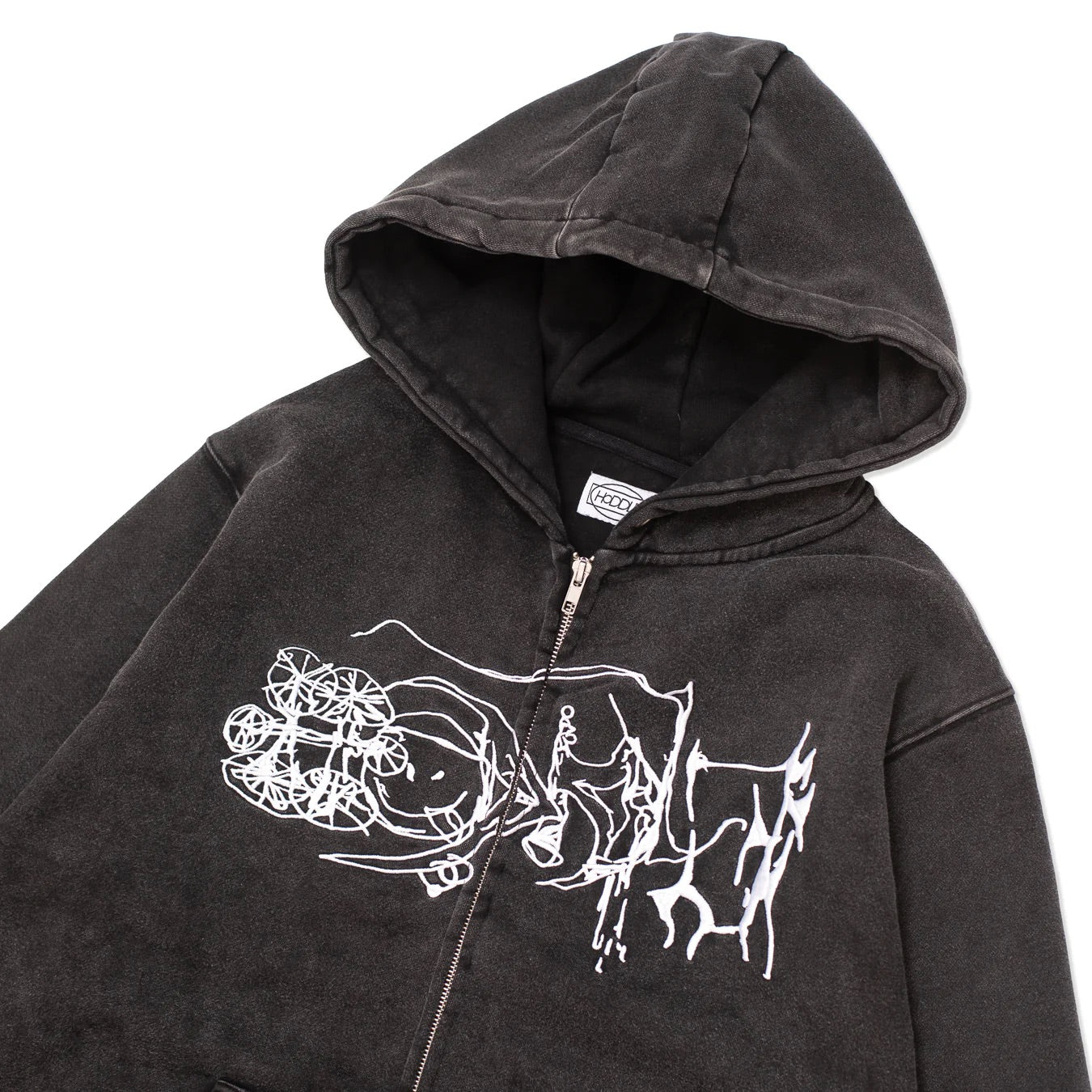 LgHill Hoodie - Black Wash