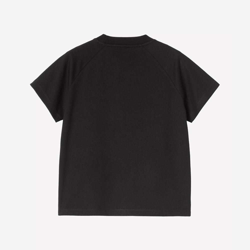 W' S/S Honest Work T-Shirt - Black / White