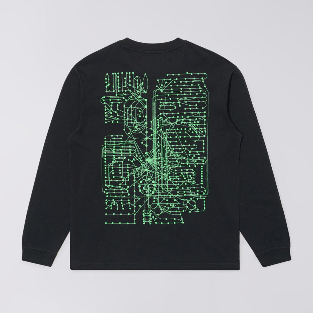 Synthetic LS T-Shirt - Black