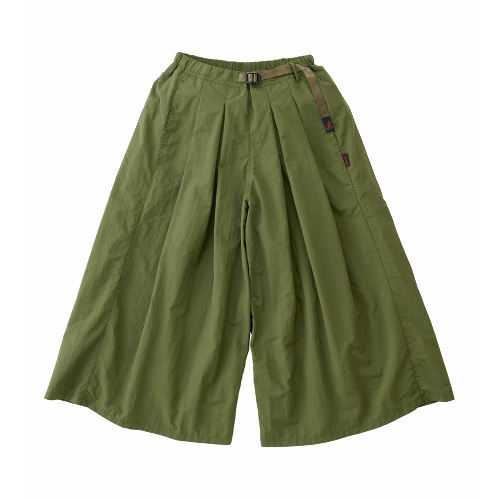W' Nylon Flare Pant - Olive