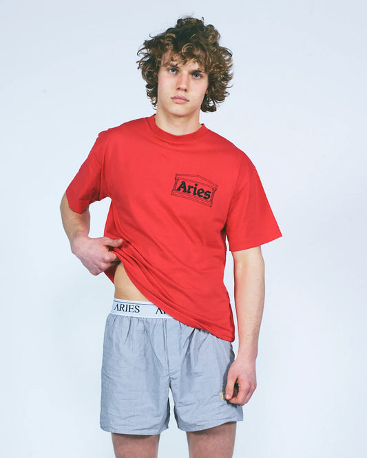 Temple SS Tee - Red